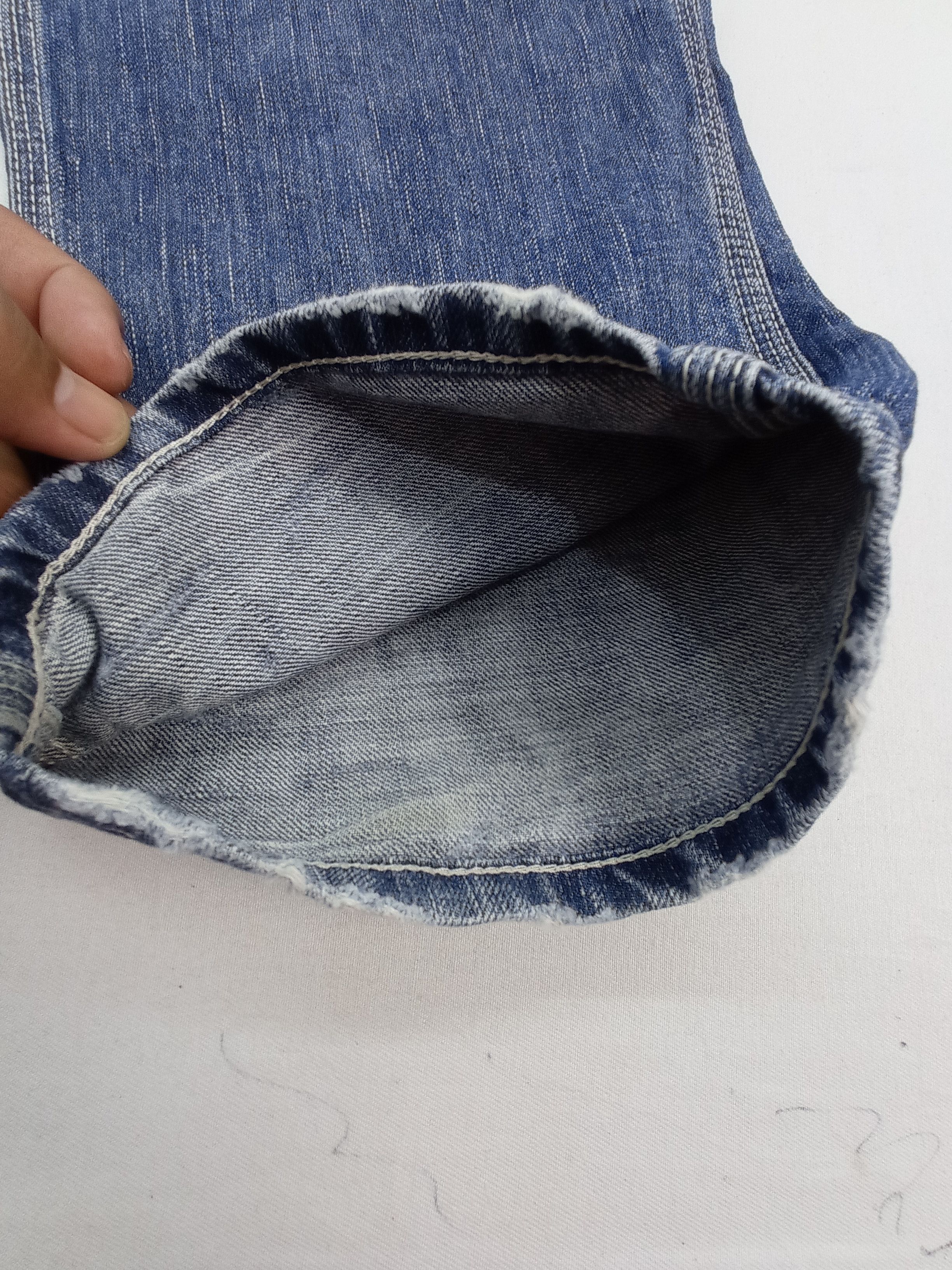 Edwin Edwin Denim Blue Trip Buckle Back Carpenter Size US 30 / EU 46 - 17 Thumbnail