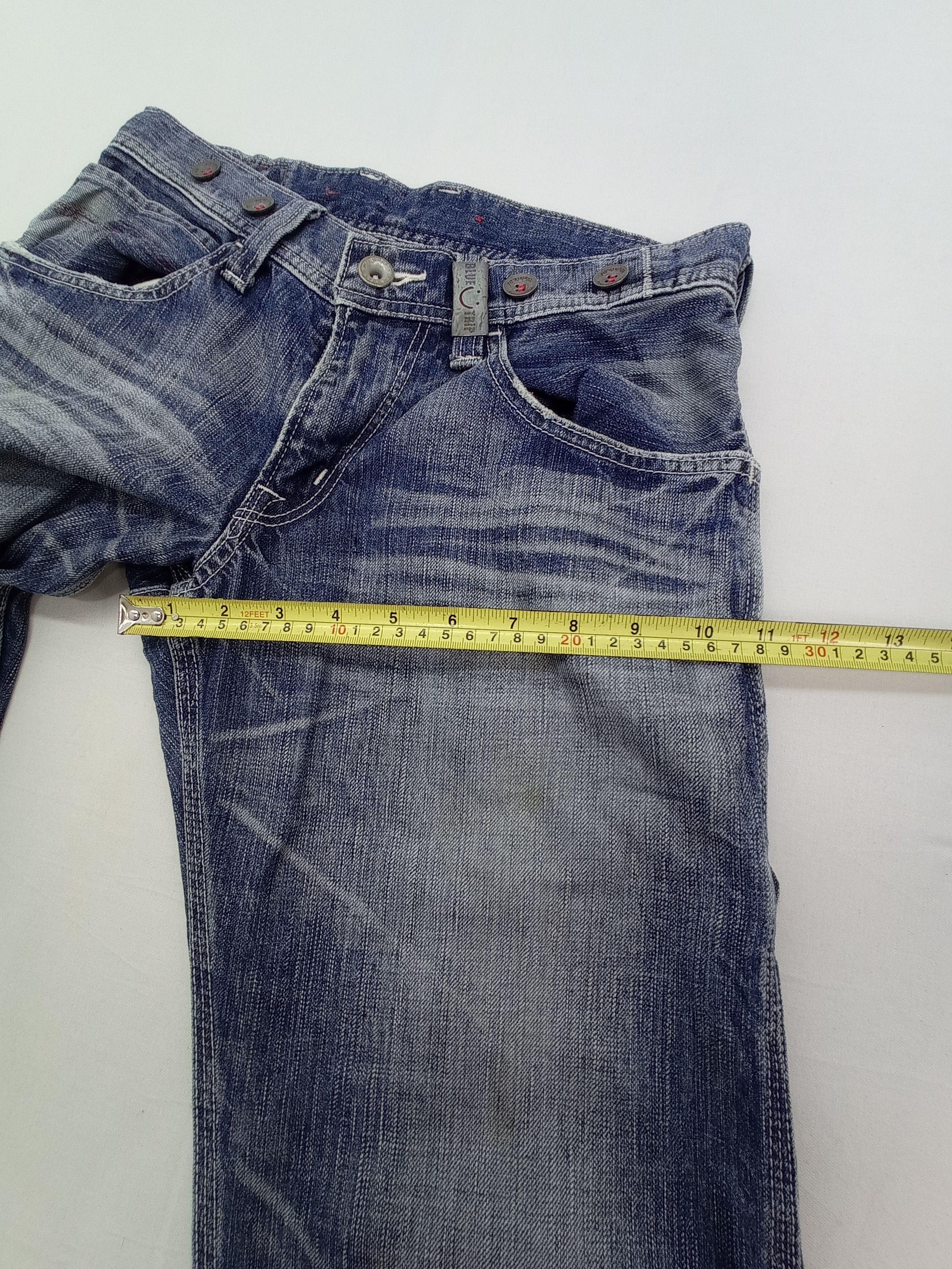 Edwin Edwin Denim Blue Trip Buckle Back Carpenter Size US 30 / EU 46 - 20 Thumbnail