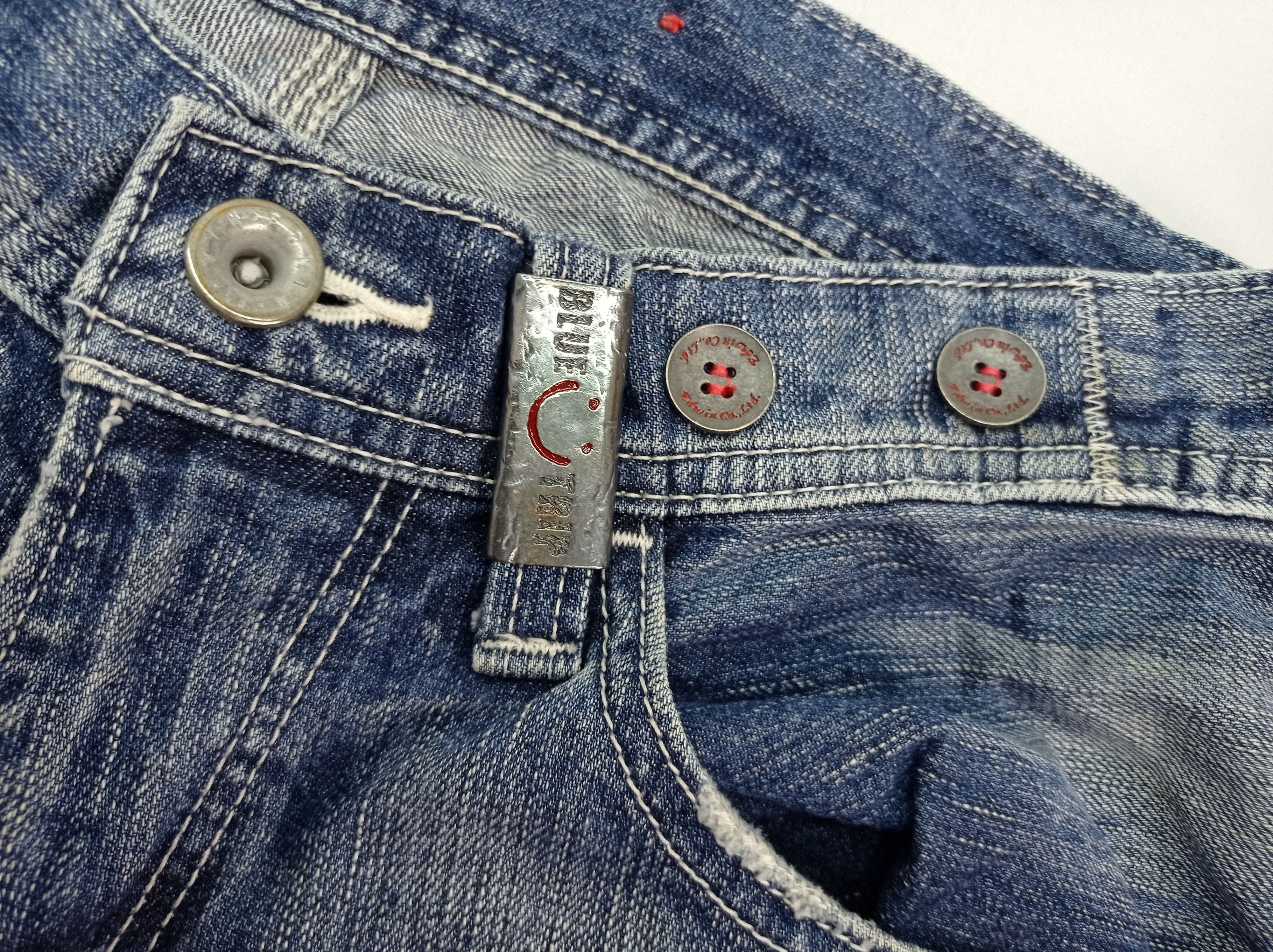 Edwin Edwin Denim Blue Trip Buckle Back Carpenter Size US 30 / EU 46 - 5 Thumbnail