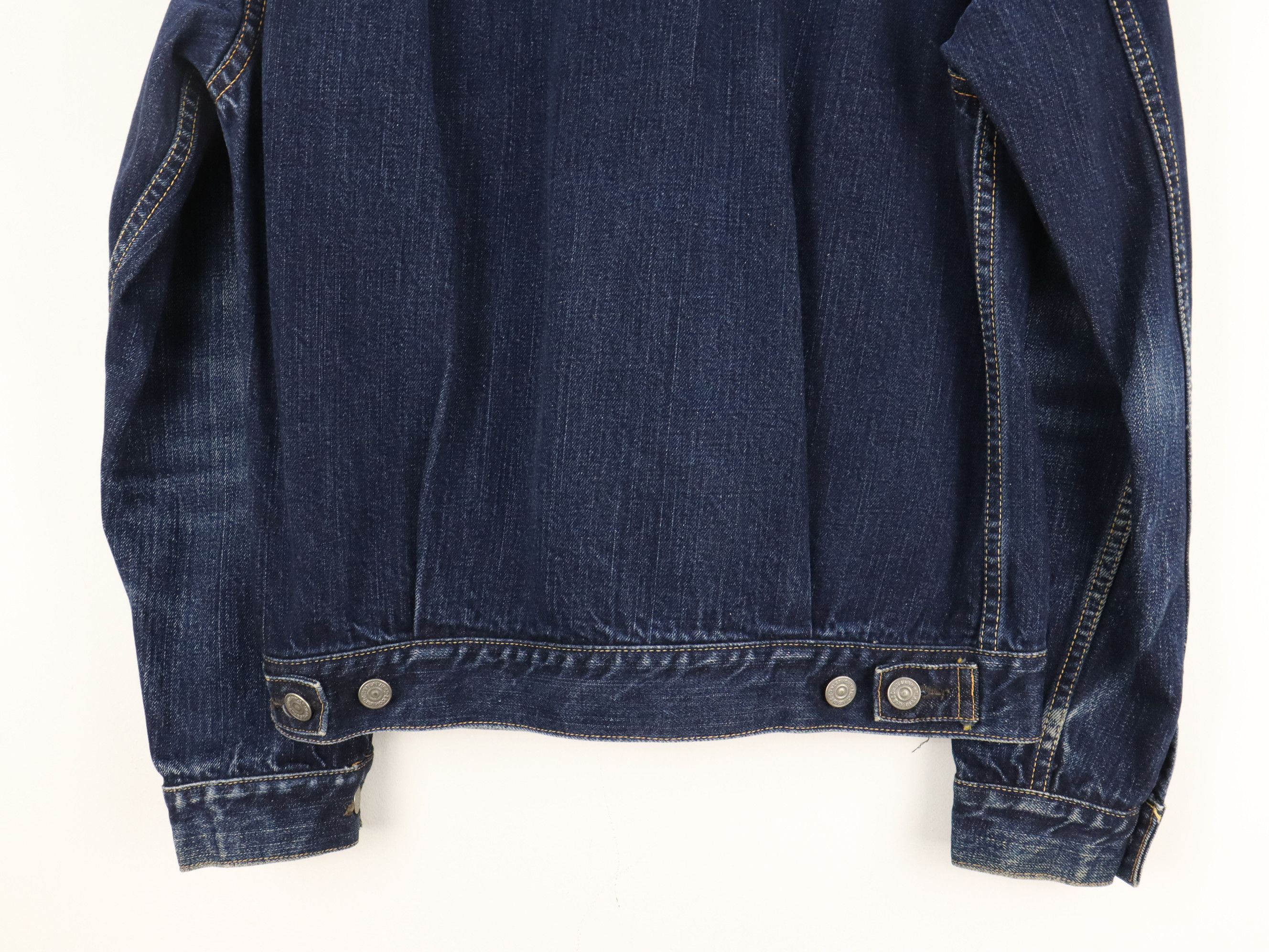 The Flat Head Vtg. The Flat Head 6002W Type 2 Selvedge Denim Jeans Jacket Size US M / EU 48-50 / 2 - 16 Thumbnail