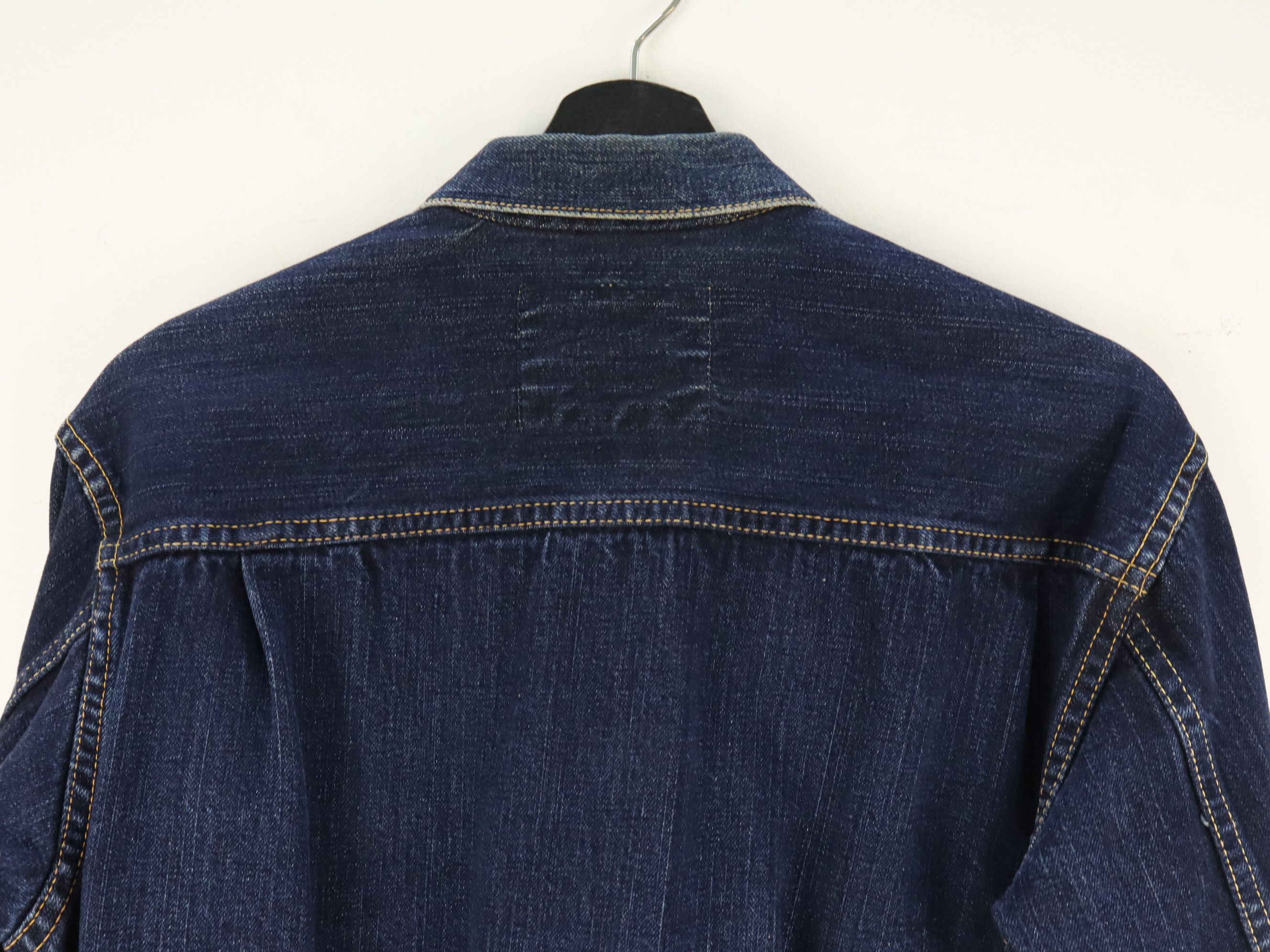 The Flat Head Vtg. The Flat Head 6002W Type 2 Selvedge Denim Jeans Jacket Size US M / EU 48-50 / 2 - 8 Thumbnail
