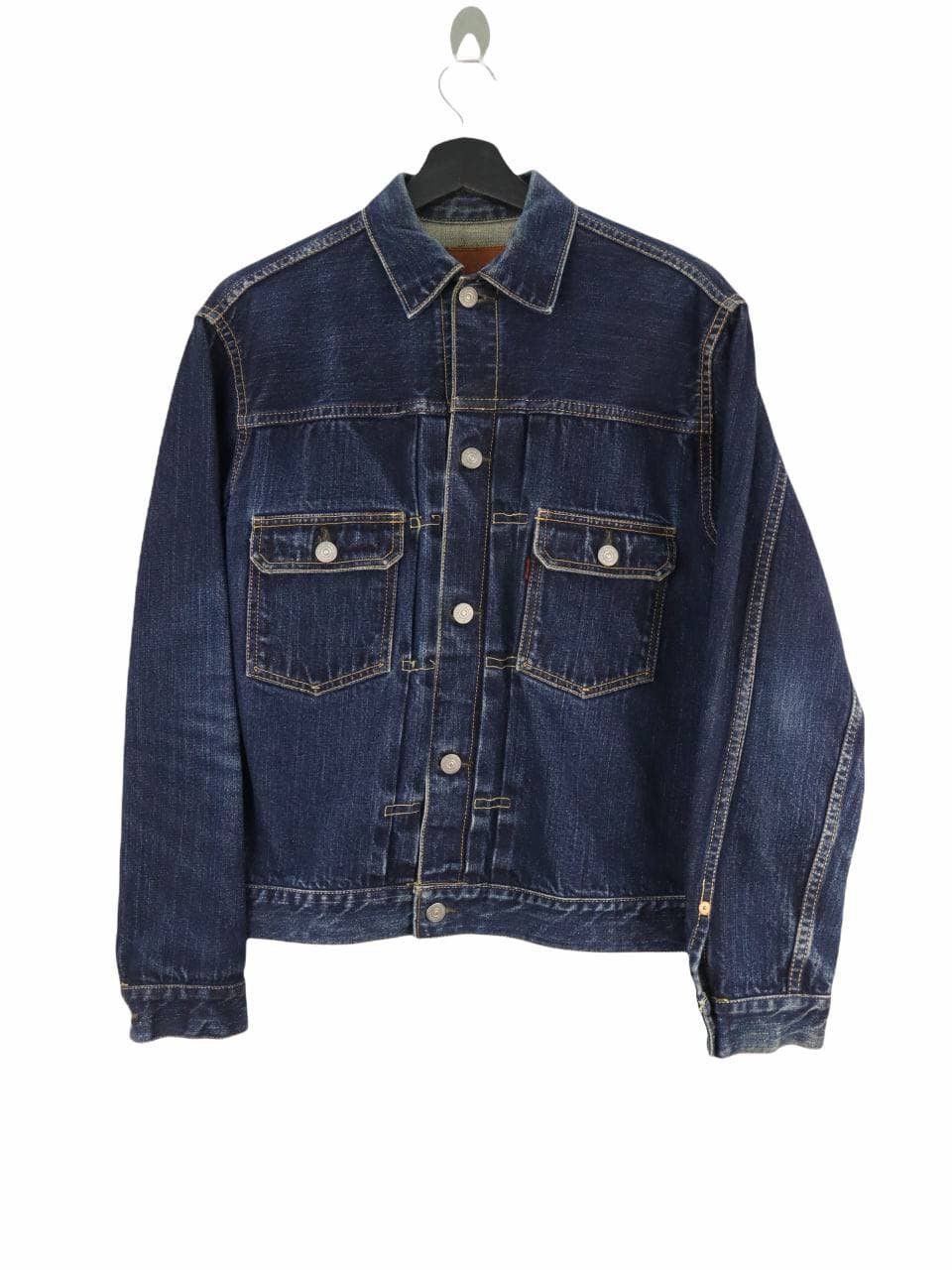 The Flat Head Vtg. The Flat Head 6002W Type 2 Selvedge Denim Jeans Jacket Size US M / EU 48-50 / 2 - 4 Thumbnail