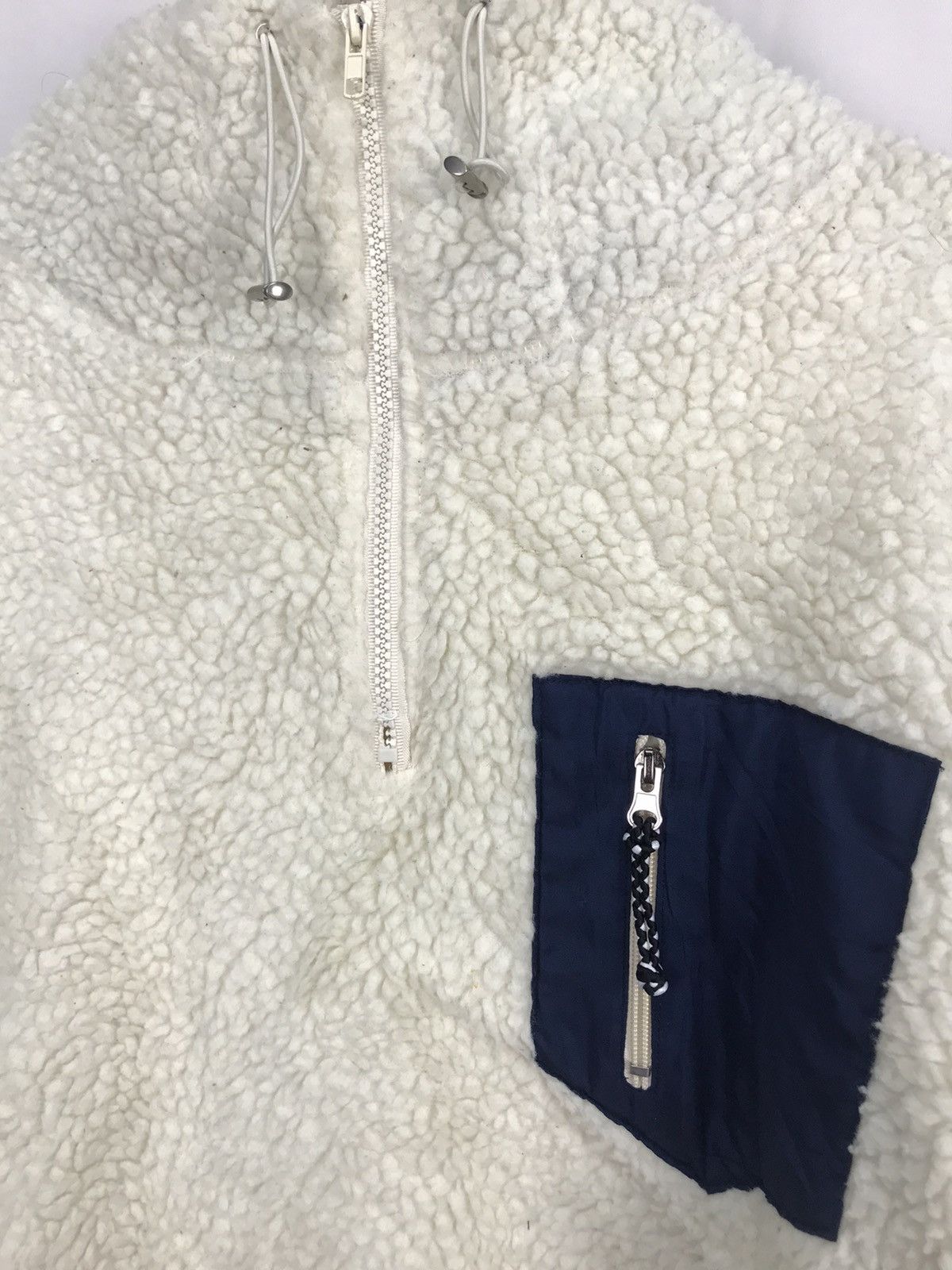 Other Deep pile fleece half zipper hoodie jacket by hotping Size US L / EU 52-54 / 3 - 7 Thumbnail