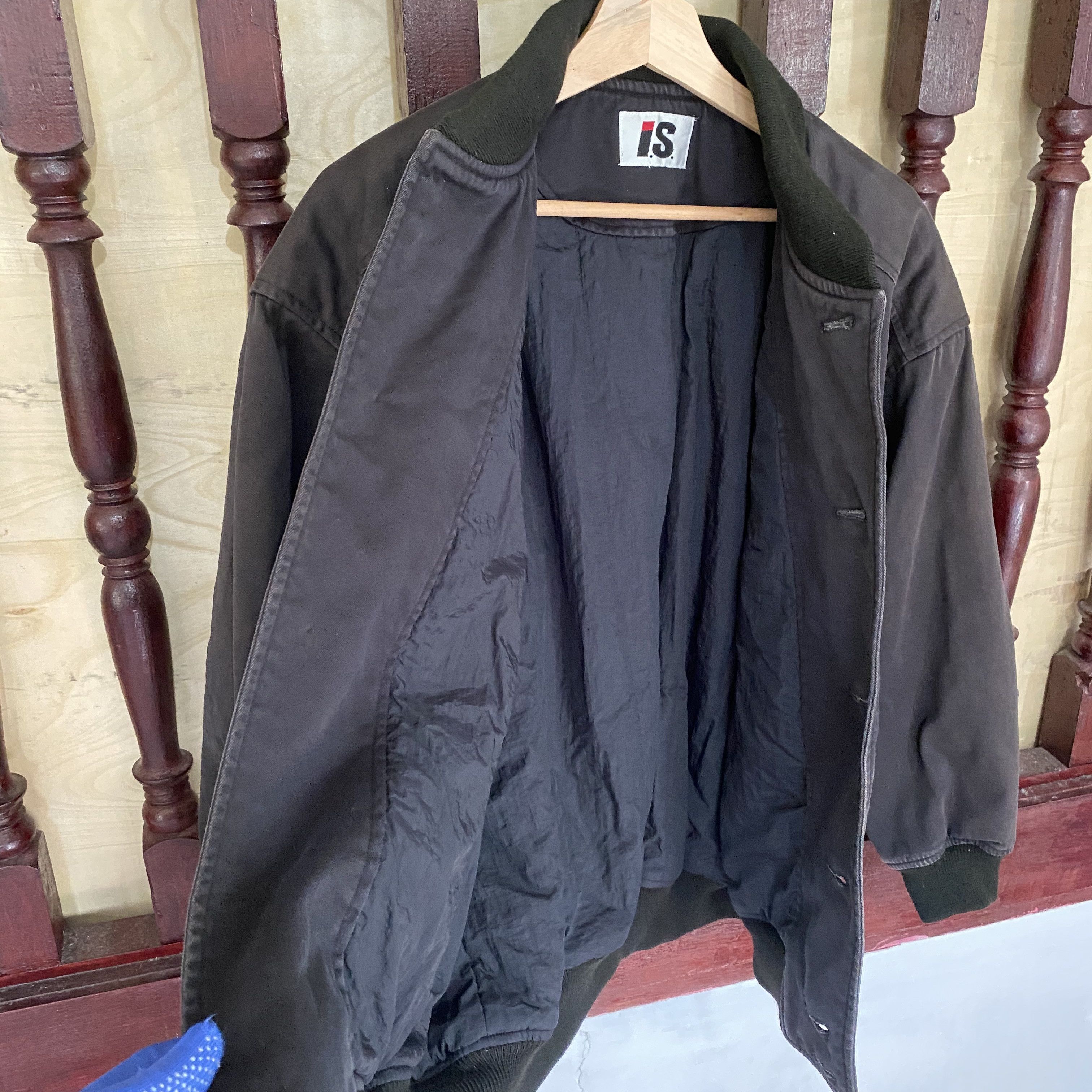 Issey Miyake GRAIL🔥Memorial Issey Miyake Bomber Jacket Black Sunfaded Size US M / EU 48-50 / 2 - 8 Thumbnail