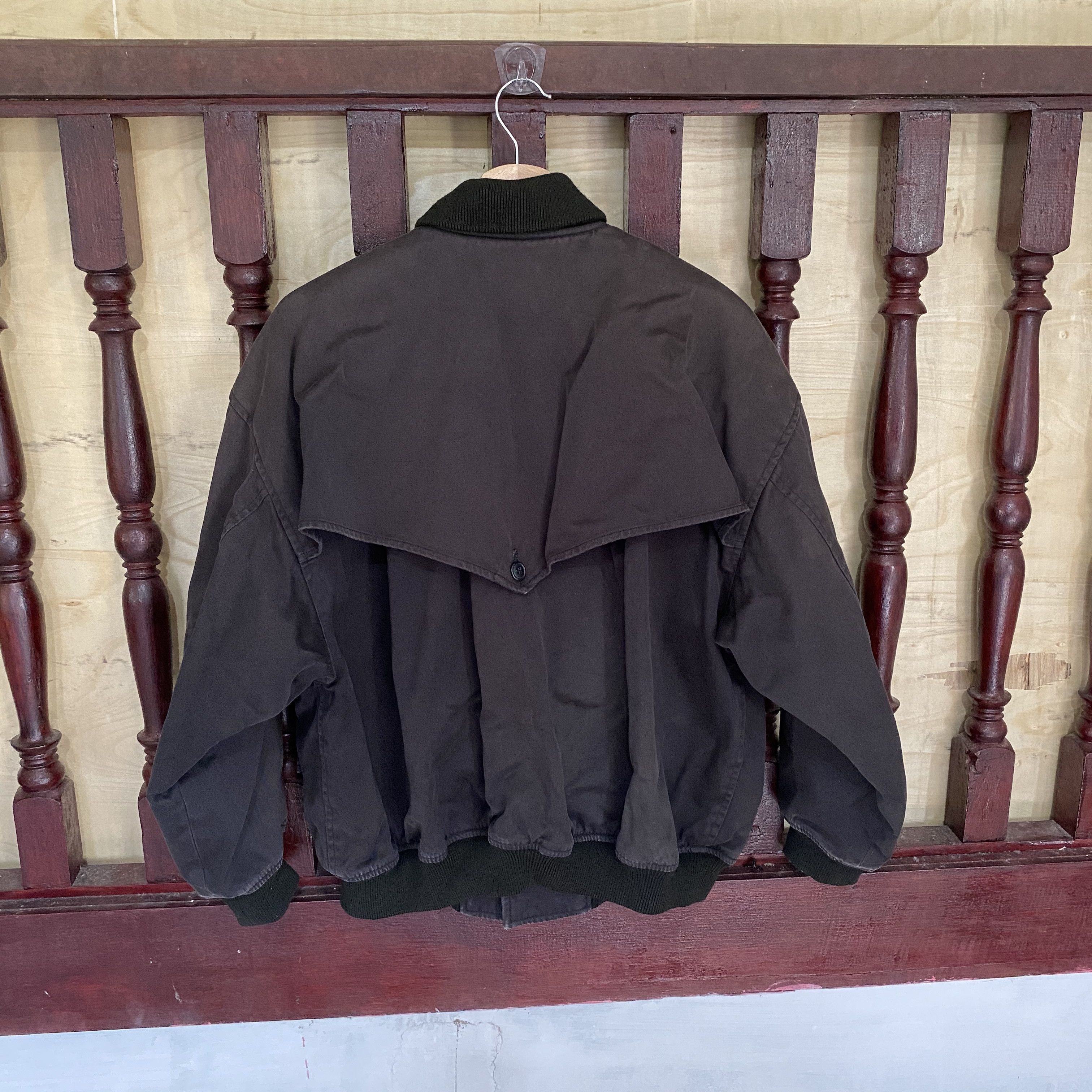 Issey Miyake GRAIL🔥Memorial Issey Miyake Bomber Jacket Black Sunfaded Size US M / EU 48-50 / 2 - 2 Thumbnail