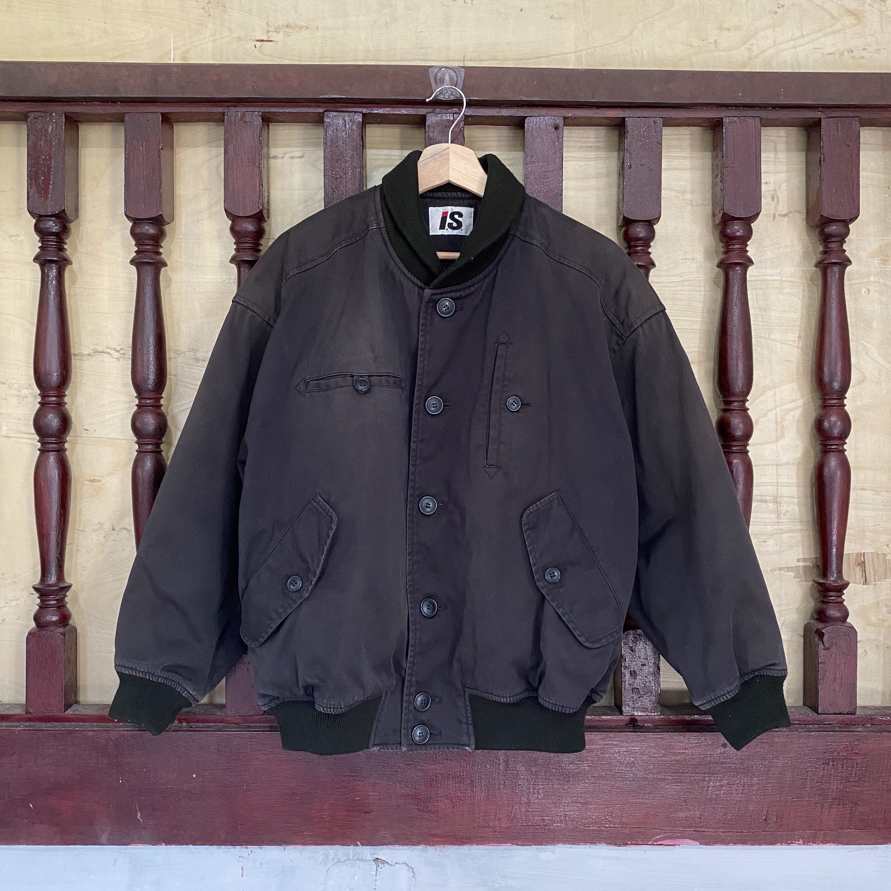 GRAIL🔥Memorial Issey Miyake Bomber Jacket Black Sunfaded