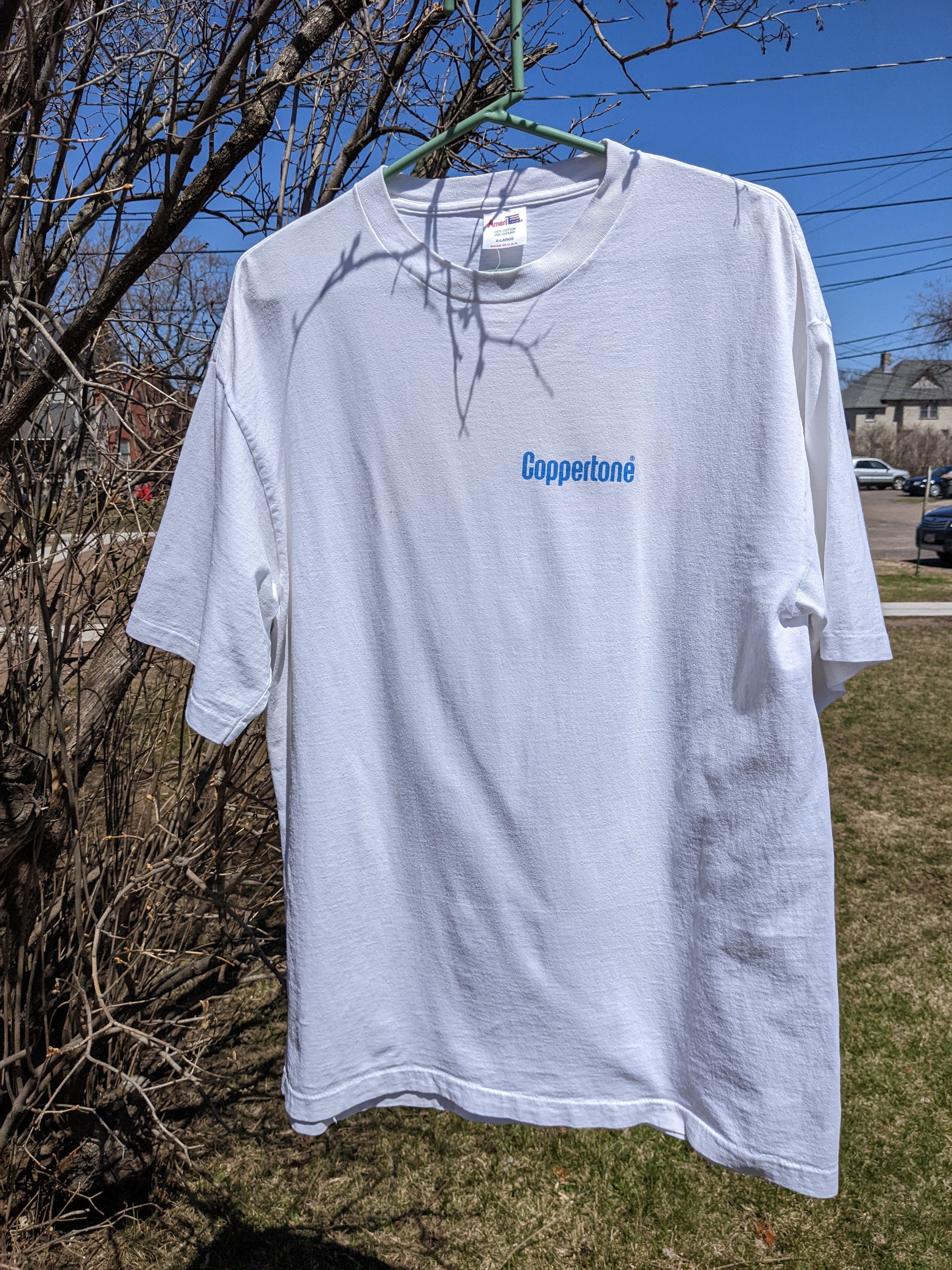 Vintage Vintage COPPERTONE Sun Screen Graphic Tee Size US XL / EU 56 / 4 - 2 Thumbnail