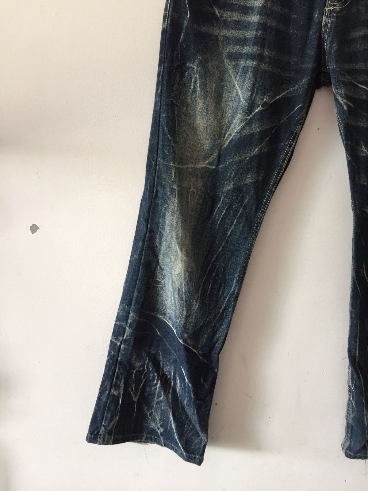 Hysteric Glamour × Japanese Brand Nglaus Jeans Acid double waist by Japanese Brand Size US 33 - 8 Thumbnail