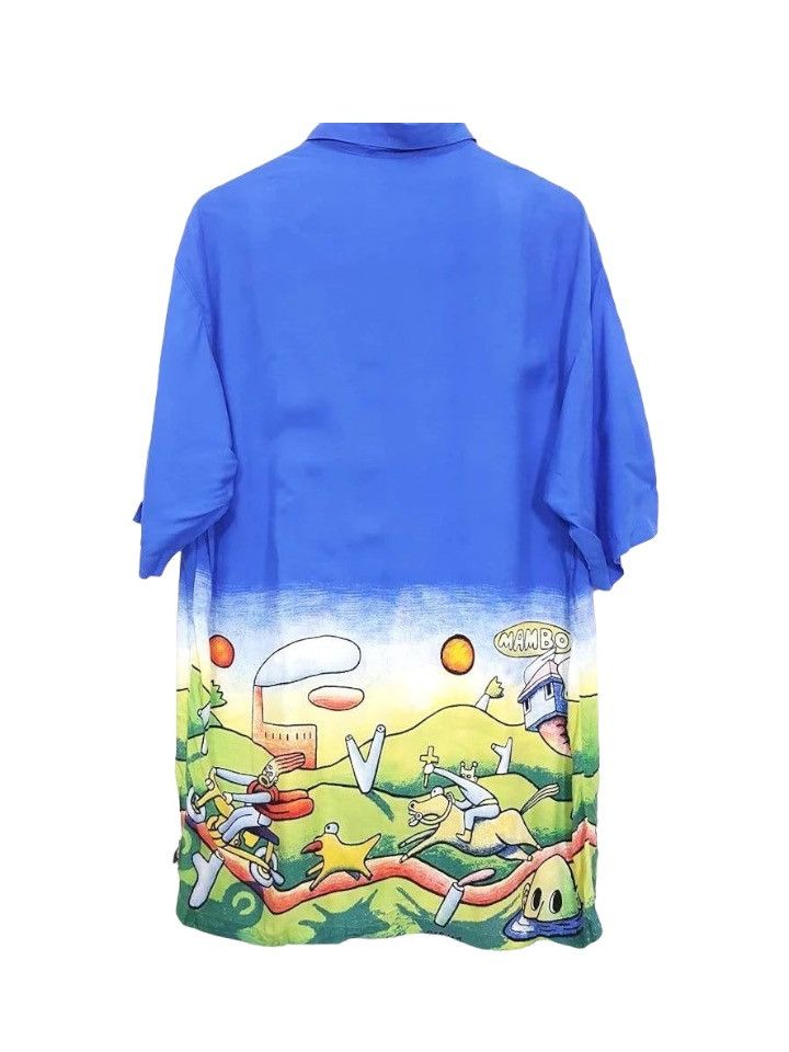 Mambo 100% Rayon Mambo Loud Shirts Hawaiian Loop Collar Surf Size US XL / EU 56 / 4 - 2 Thumbnail