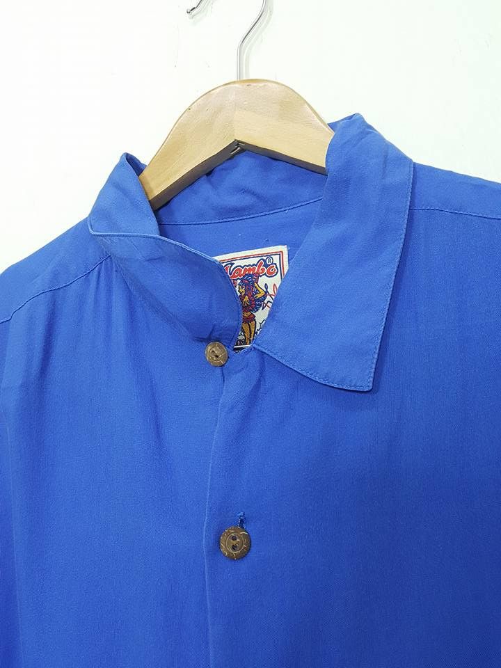 Mambo 100% Rayon Mambo Loud Shirts Hawaiian Loop Collar Surf Size US XL / EU 56 / 4 - 8 Thumbnail