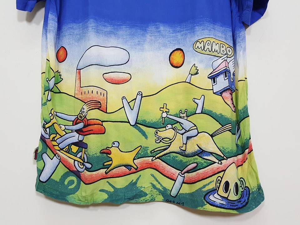 Mambo 100% Rayon Mambo Loud Shirts Hawaiian Loop Collar Surf Size US XL / EU 56 / 4 - 4 Thumbnail