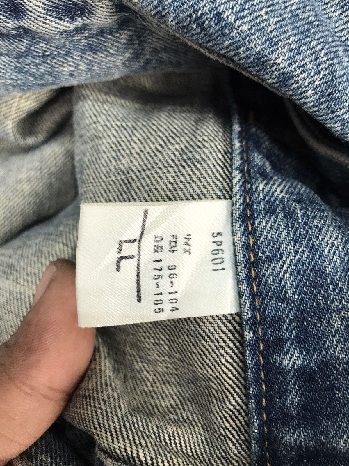 Big John × Vintage Vintage big John button up distressed denim jacket Size US M / EU 48-50 / 2 - 5 Thumbnail