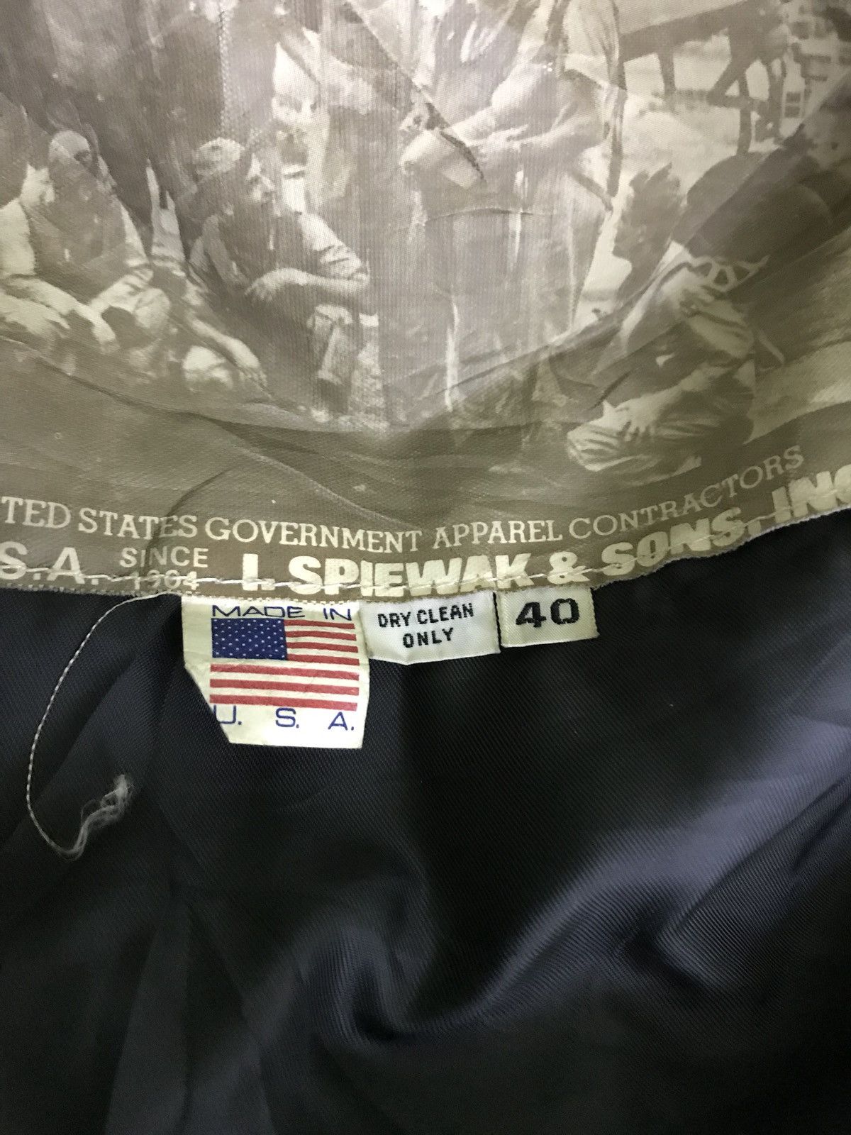 Vintage Vintage Official United States Government Apparel bombers Size US XXS / EU 40 - 11 Thumbnail