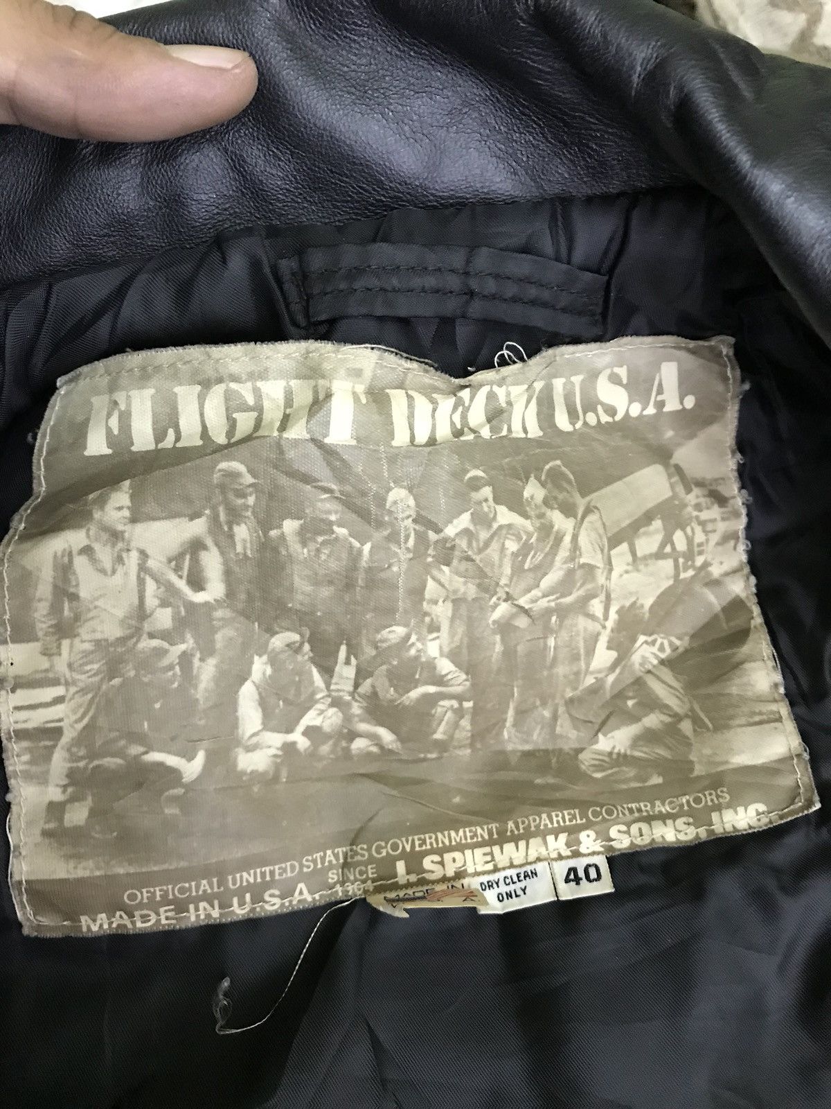 Vintage Vintage Official United States Government Apparel bombers Size US XXS / EU 40 - 10 Thumbnail