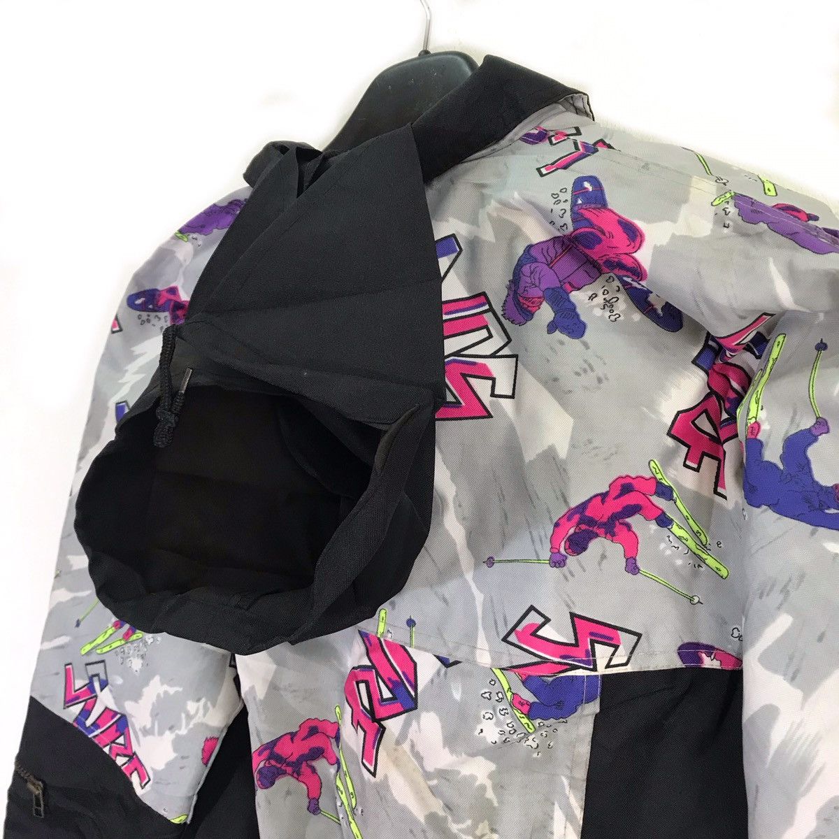 Japanese Brand × Vintage Vintage Frash Warriears Fun Ski Hooded Windbreaker Jackets Size US S / EU 44-46 / 1 - 4 Thumbnail