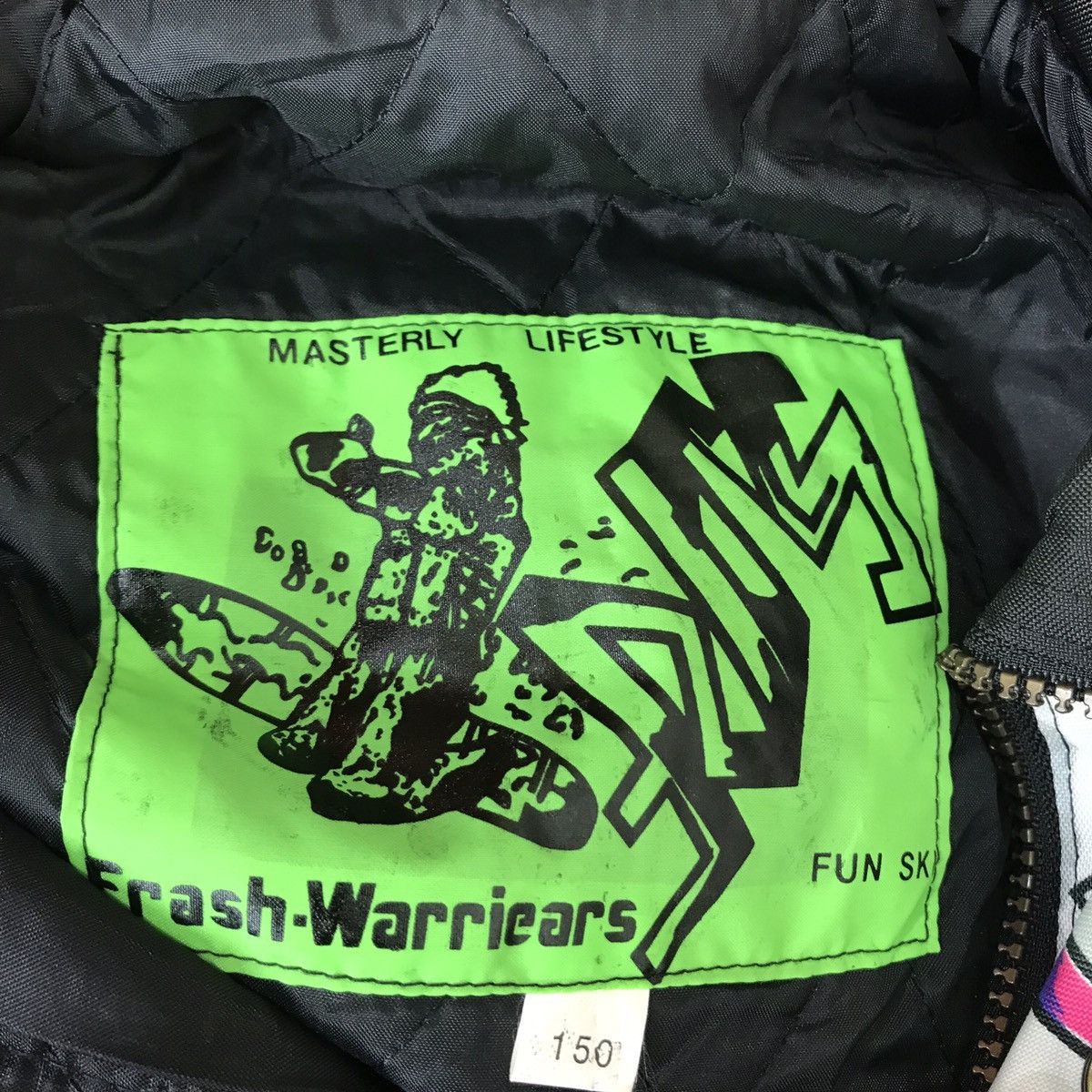 Japanese Brand × Vintage Vintage Frash Warriears Fun Ski Hooded Windbreaker Jackets Size US S / EU 44-46 / 1 - 7 Thumbnail