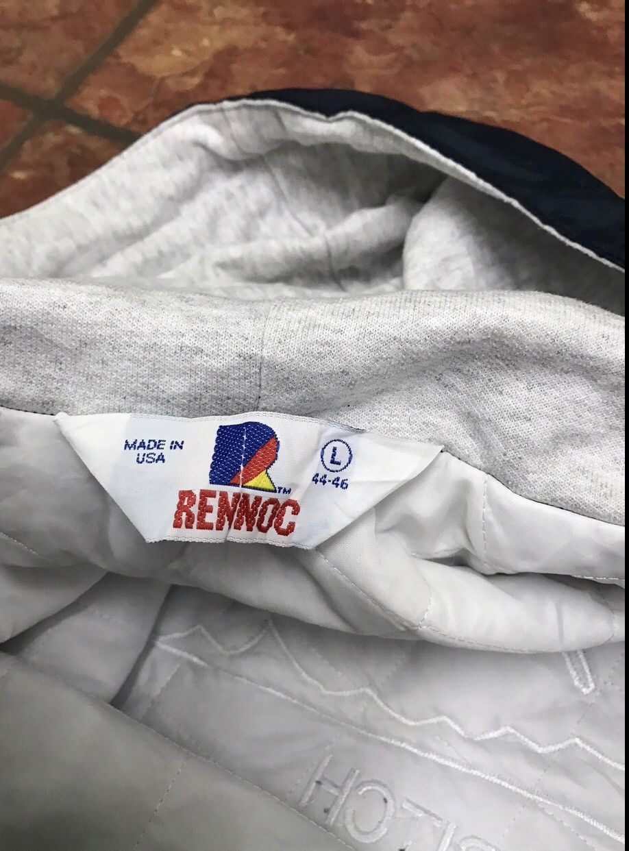Rennoc × Vintage Rennoc Raiders Fastpitch Half Zipper Hooded Windbreaker Size US L / EU 52-54 / 3 - 3 Thumbnail
