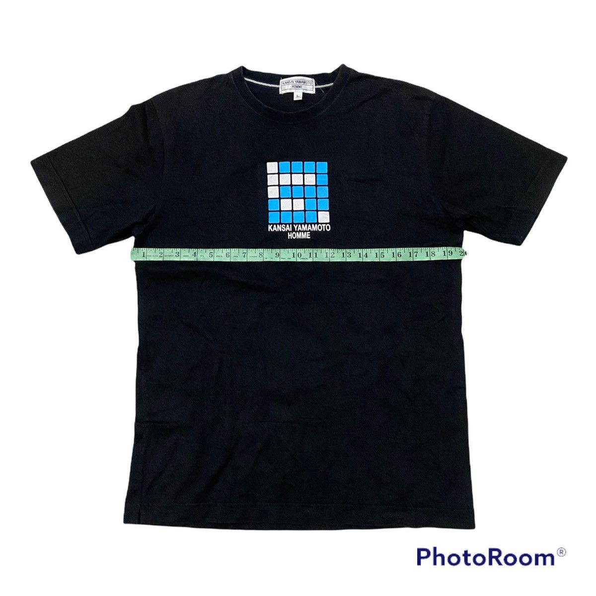 Japanese Brand × Kansai Yamamoto × Vintage Steals‼️Vintage Kansai Yamamoto Homme BoxLogo Tee Size US L / EU 52-54 / 3 - 11 Thumbnail