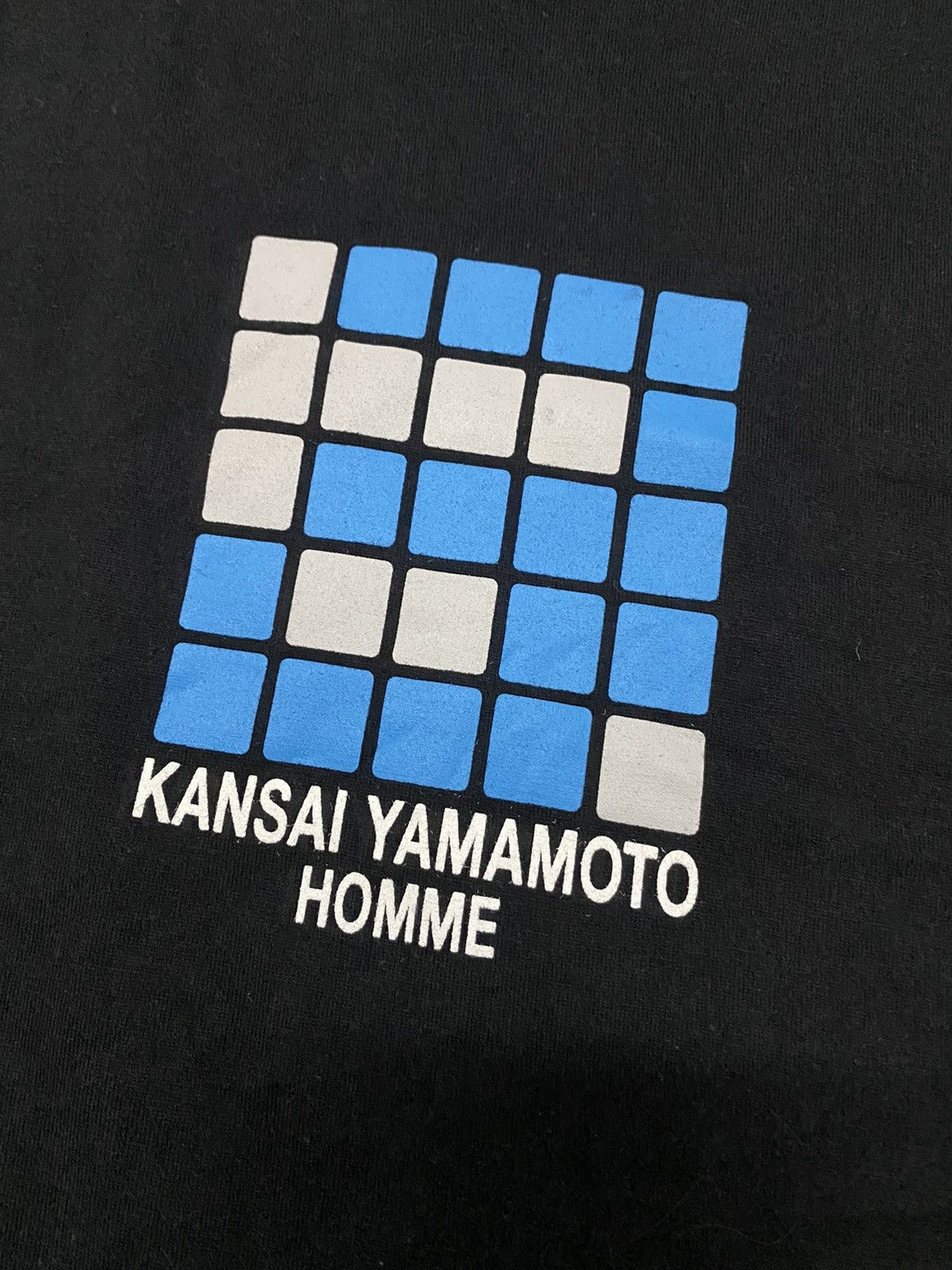 Japanese Brand × Kansai Yamamoto × Vintage Steals‼️Vintage Kansai Yamamoto Homme BoxLogo Tee Size US L / EU 52-54 / 3 - 6 Thumbnail