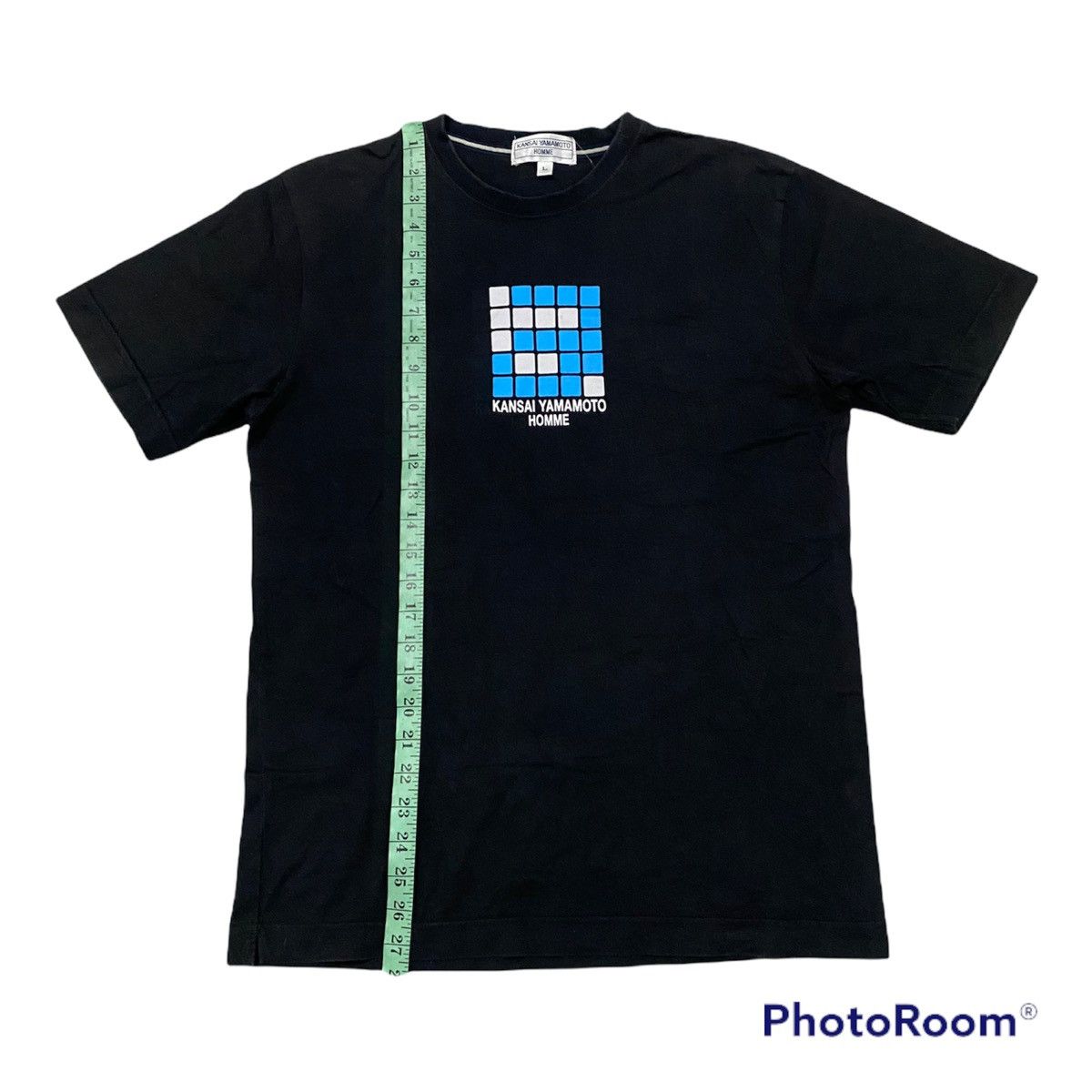 Japanese Brand × Kansai Yamamoto × Vintage Steals‼️Vintage Kansai Yamamoto Homme BoxLogo Tee Size US L / EU 52-54 / 3 - 12 Thumbnail