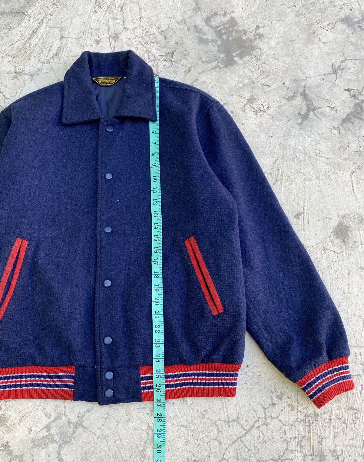 Japanese Brand × Vintage Vintage Reward Wool Varsity Jacket Size US M / EU 48-50 / 2 - 13 Thumbnail