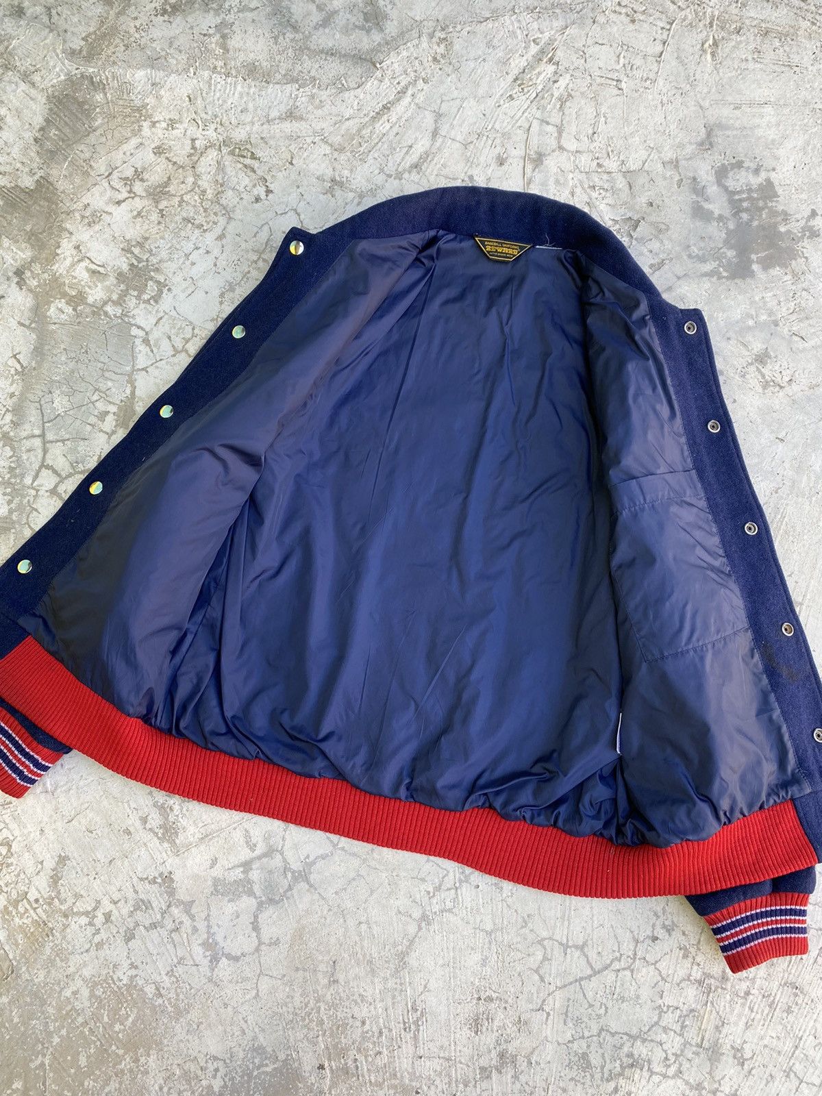 Japanese Brand × Vintage Vintage Reward Wool Varsity Jacket Size US M / EU 48-50 / 2 - 8 Thumbnail