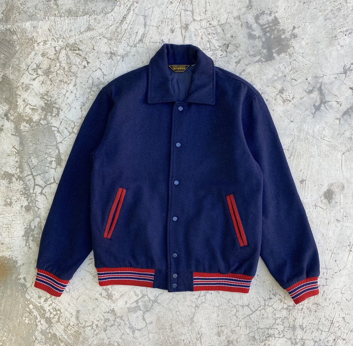 Japanese Brand × Vintage Vintage Reward Wool Varsity Jacket Size US M / EU 48-50 / 2 - 2 Thumbnail