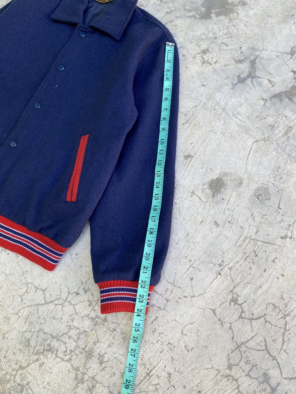 Japanese Brand × Vintage Vintage Reward Wool Varsity Jacket Size US M / EU 48-50 / 2 - 15 Thumbnail