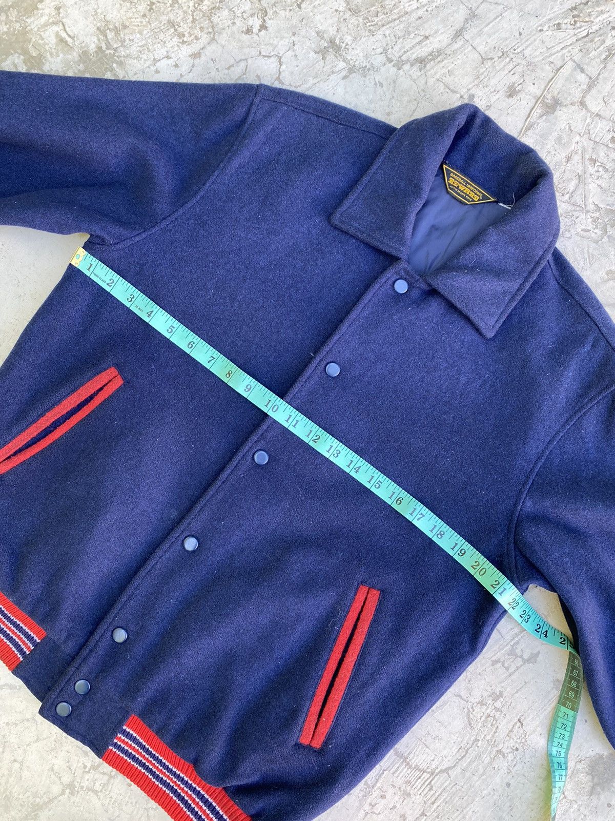 Japanese Brand × Vintage Vintage Reward Wool Varsity Jacket Size US M / EU 48-50 / 2 - 12 Thumbnail