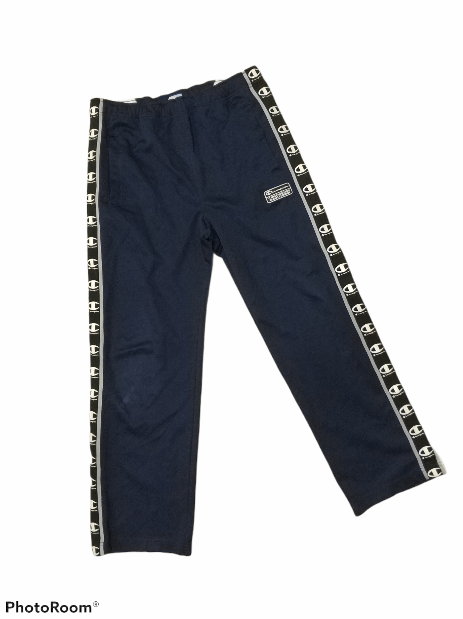 Champion Japanese Brand Streetwear Vintage Champion Side Stripe Track Pants Grailed