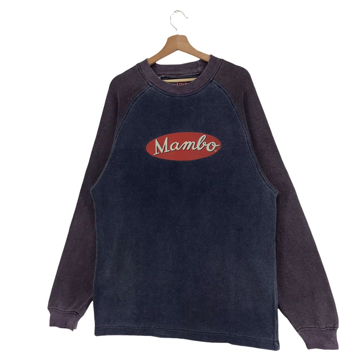 Mambo × Vintage 90s Mambo Big Logo Sweatshirt Crewneck Size US L / EU 52-54 / 3 - 2 Thumbnail