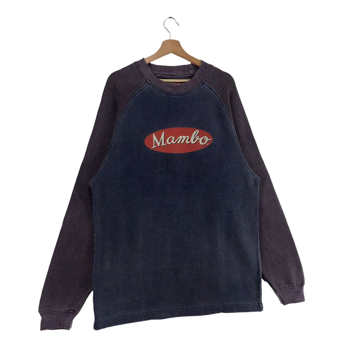 Mambo × Vintage 90s Mambo Big Logo Sweatshirt Crewneck Size US L / EU 52-54 / 3 - 3 Thumbnail