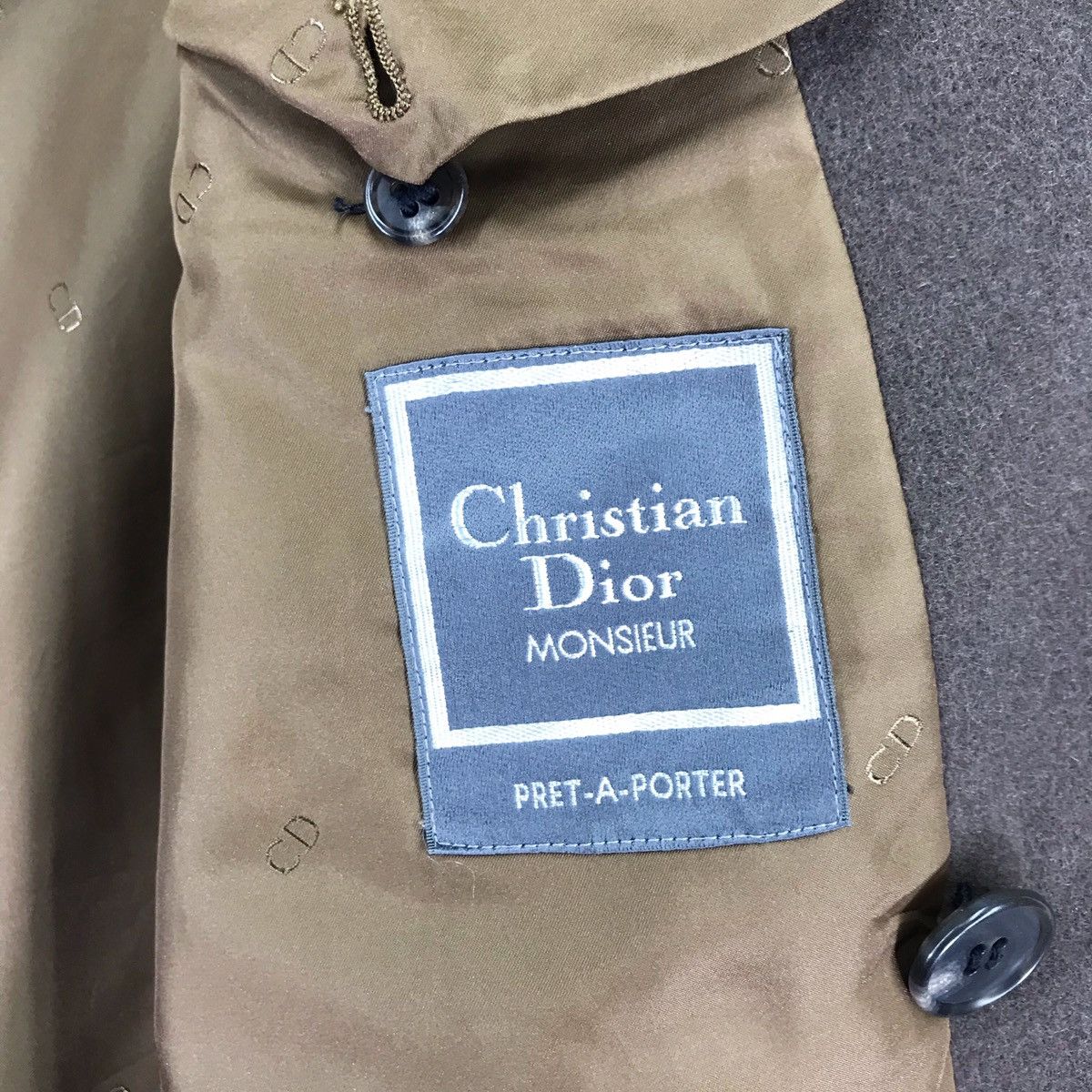 Christian Dior Monsieur Christian Dior Monsieur Wool Long Coat Size US L / EU 52-54 / 3 - 9 Thumbnail