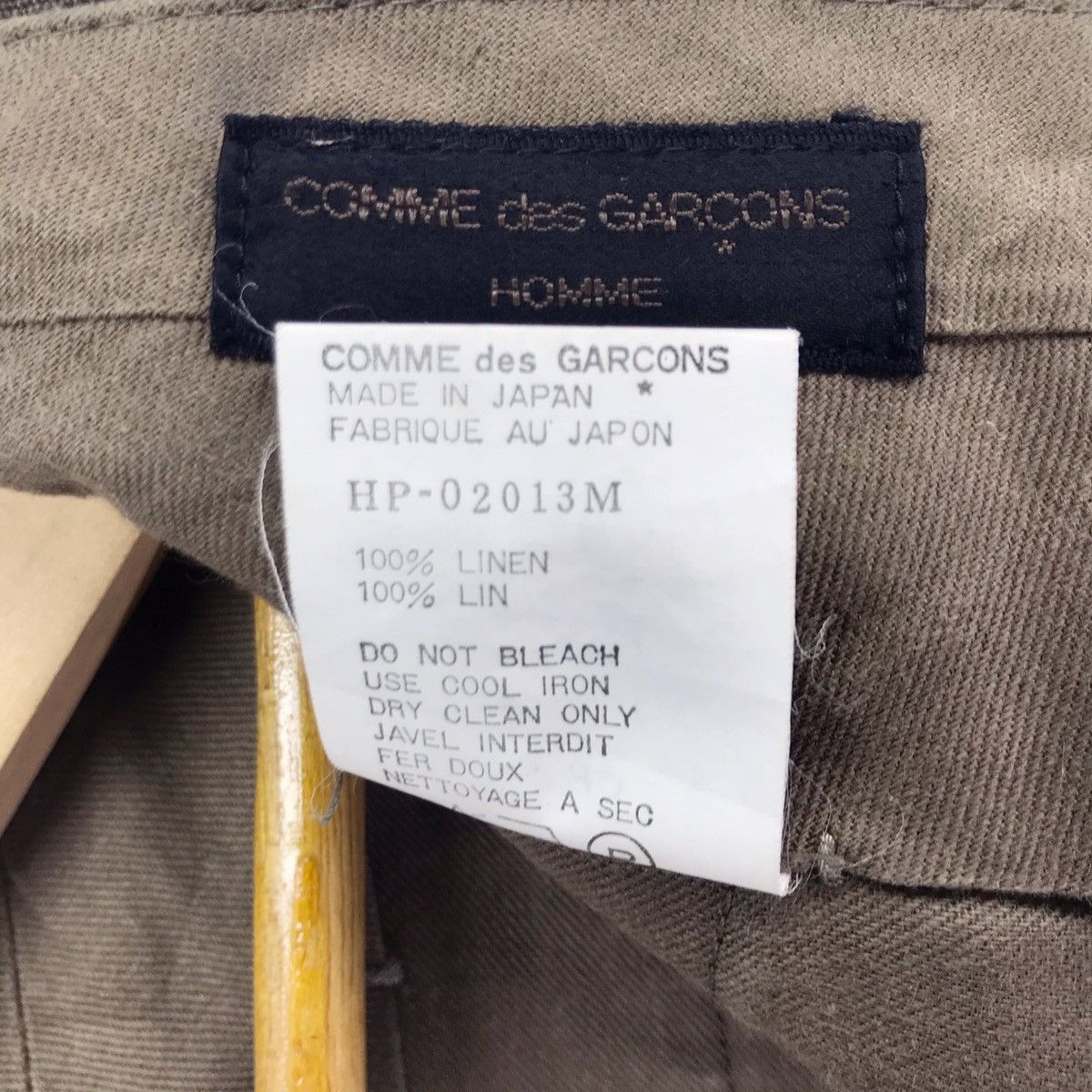 Comme des Garcons Comme des Garcons Homme Pants Size US 32 / EU 48 - 15 Thumbnail
