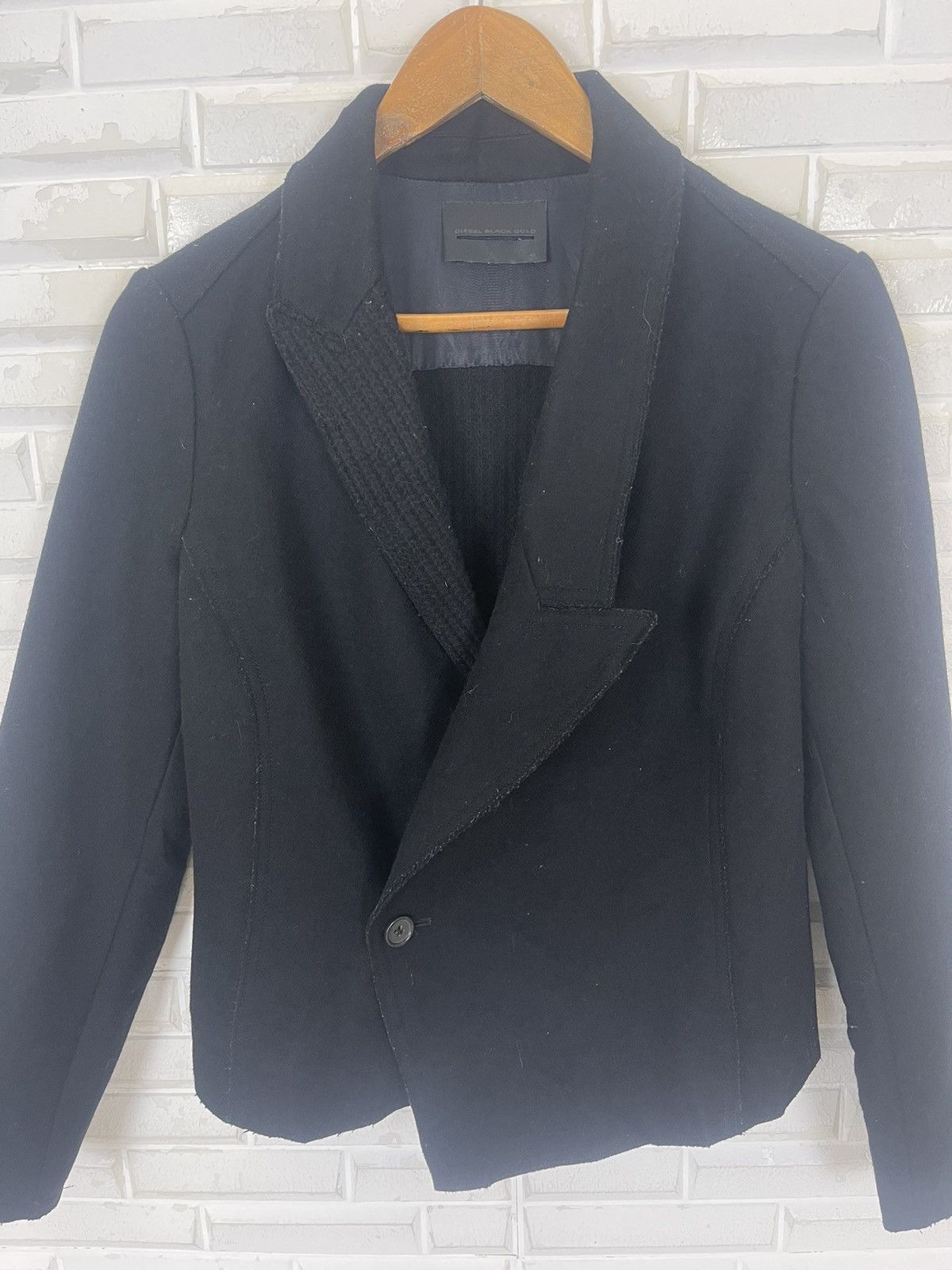 Diesel DIESEL BLACK GOLD CROPPED JACKET Size S / US 4 / IT 40 - 5 Thumbnail