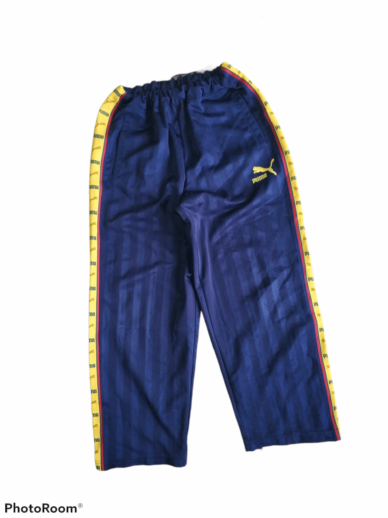 Puma 🔥Vintage Puma Side Stripe Track Pants Size US 31 - 4 Thumbnail