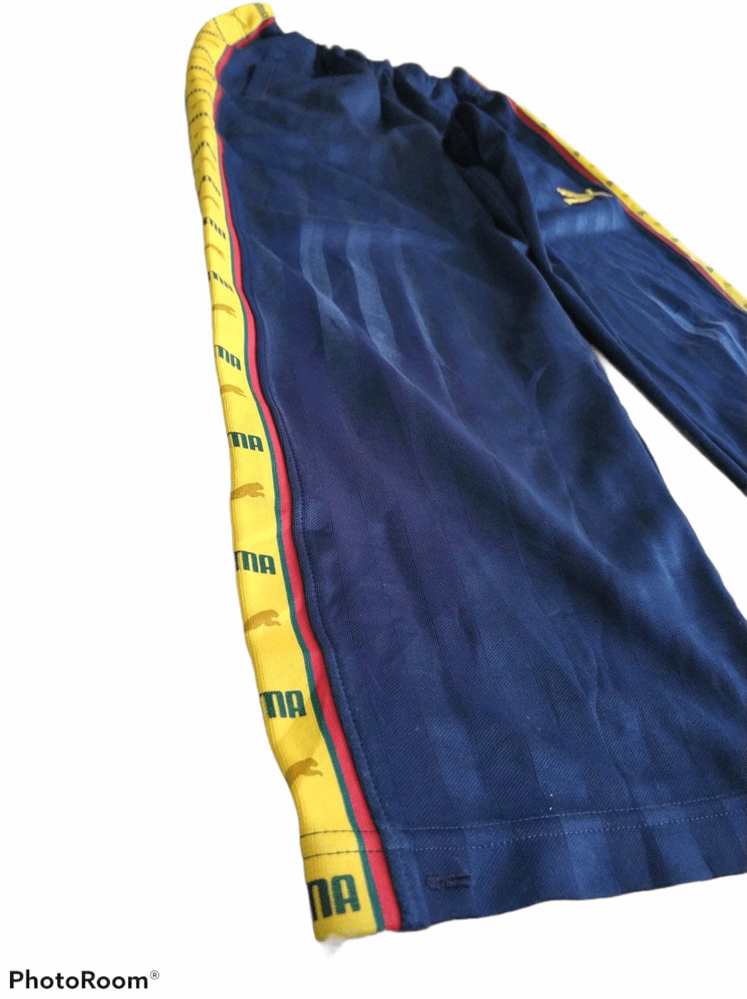Puma 🔥Vintage Puma Side Stripe Track Pants Size US 31 - 3 Thumbnail