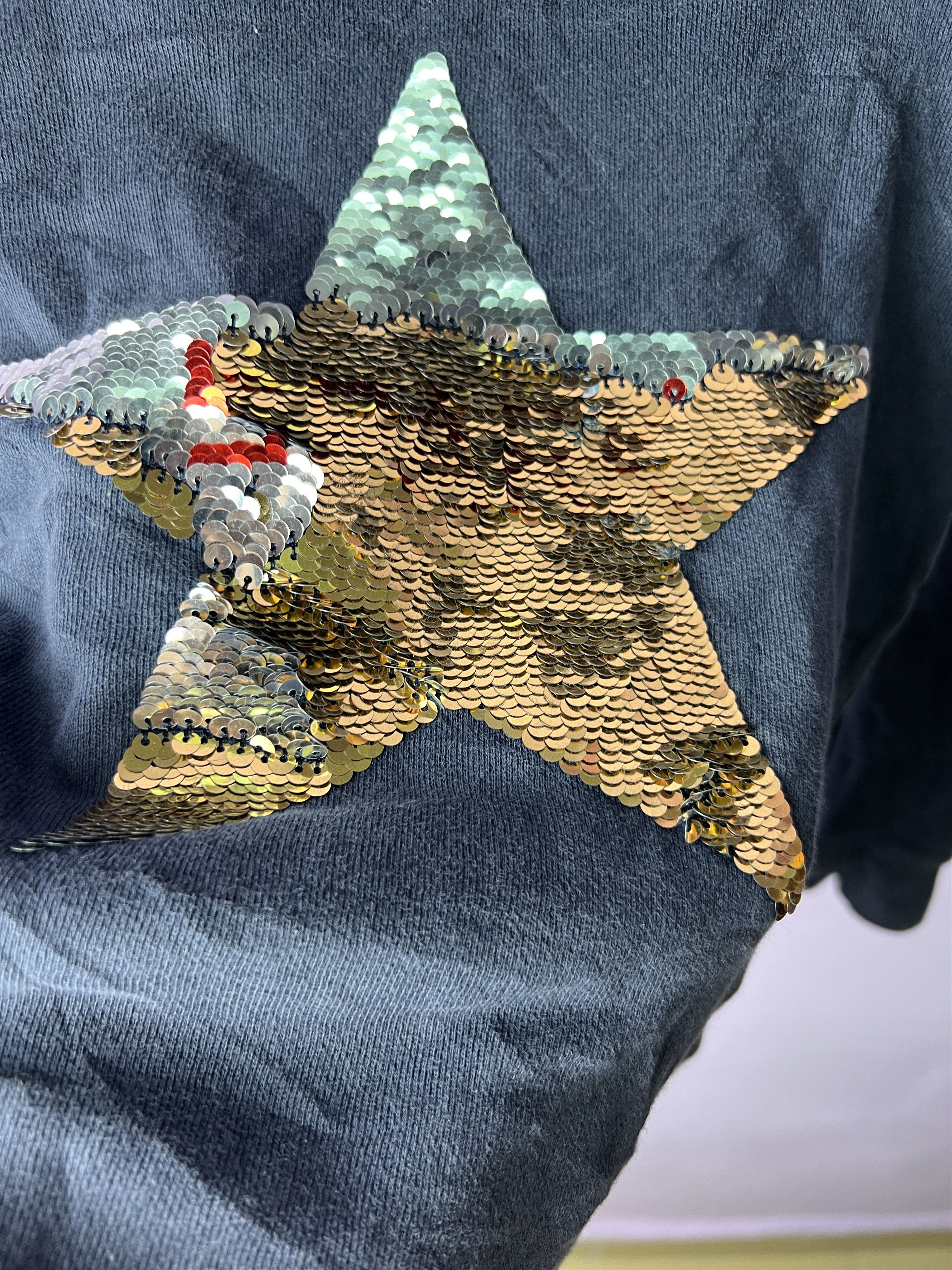 Global Work 🔥Global Work Star Reflector Hoodies for Kids Size US XXS / EU 40 - 9 Thumbnail