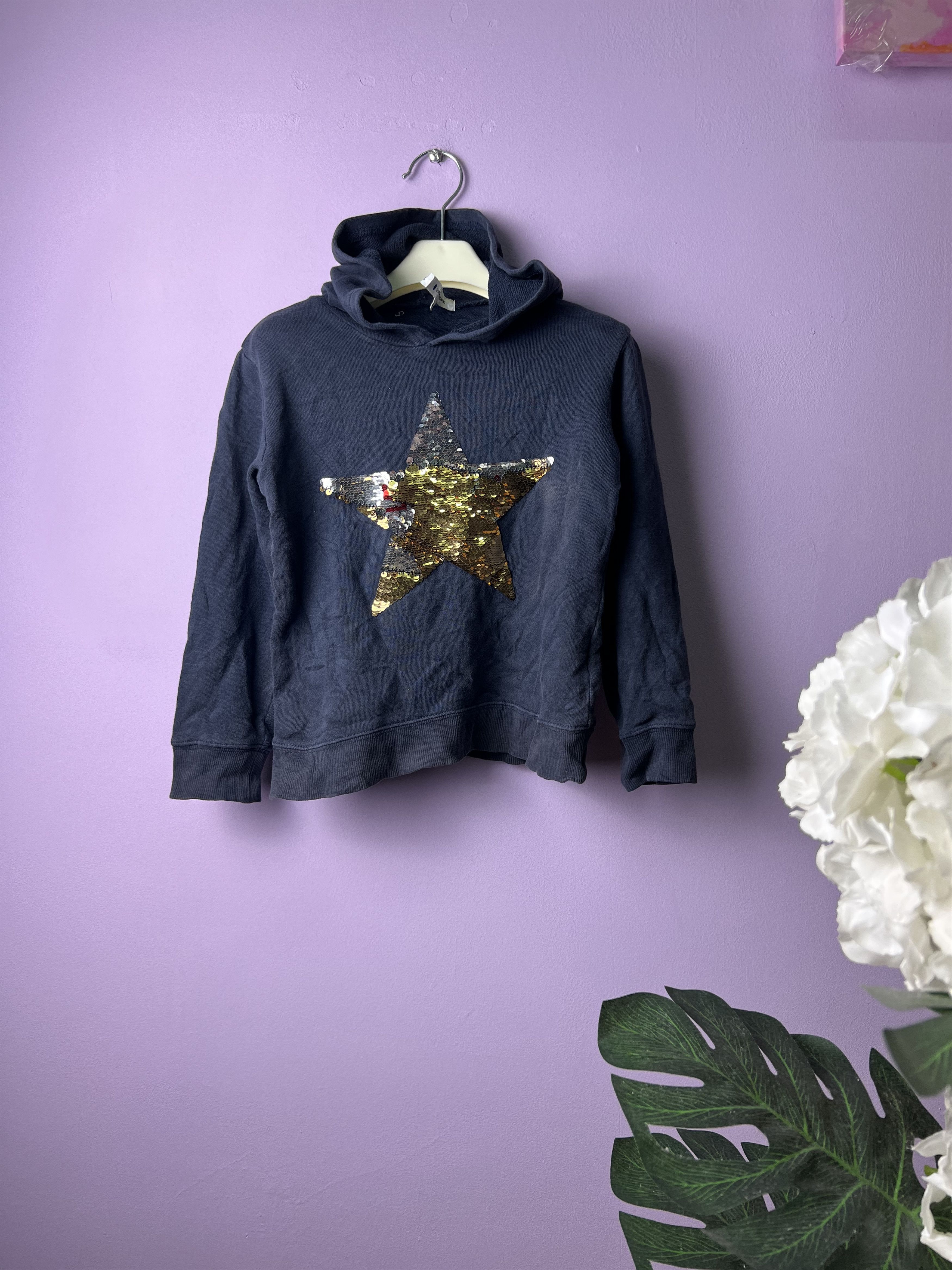 Global Work 🔥Global Work Star Reflector Hoodies for Kids Size US XXS / EU 40 - 1 Thumbnail