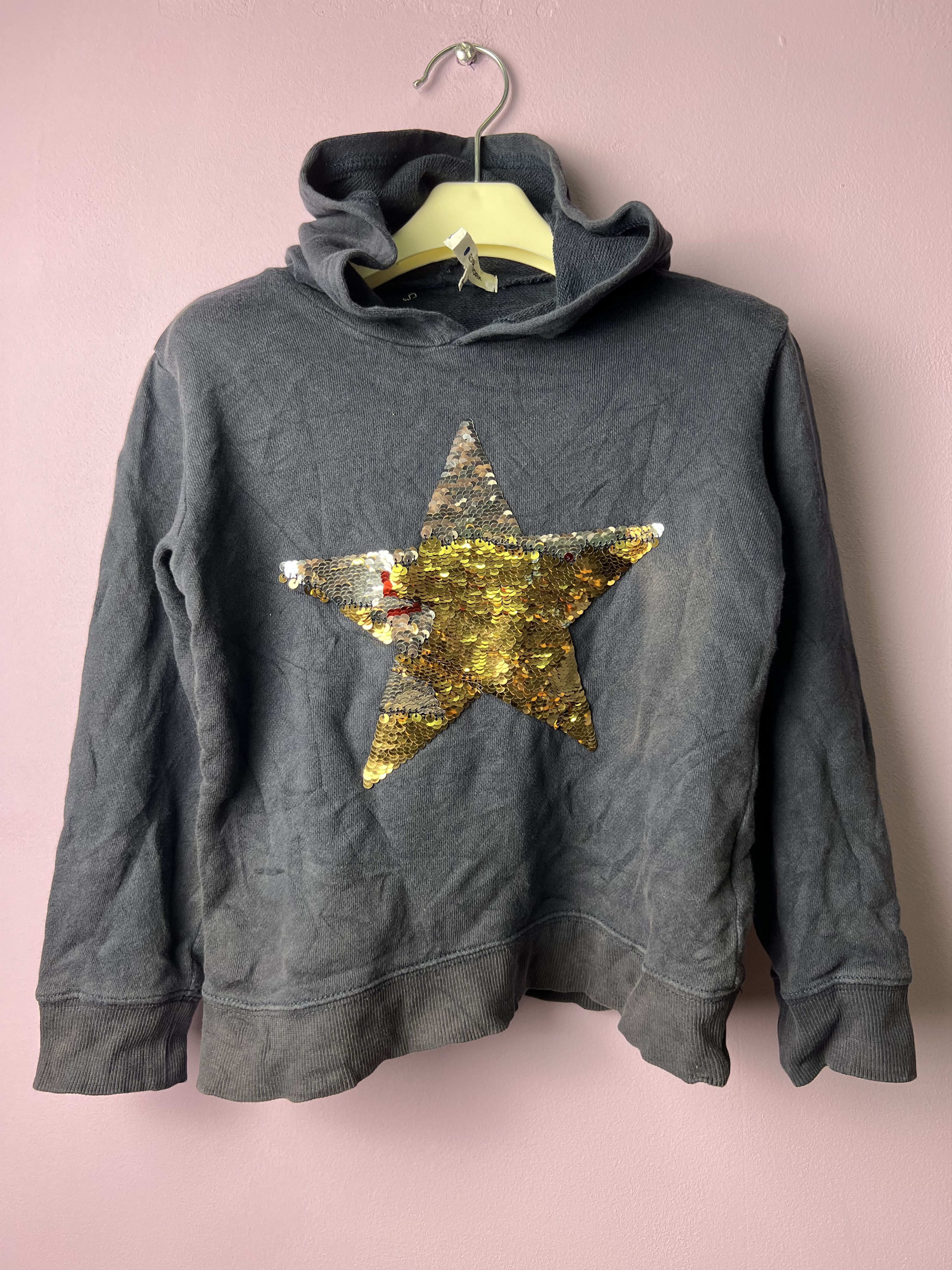 Global Work 🔥Global Work Star Reflector Hoodies for Kids Size US XXS / EU 40 - 2 Thumbnail