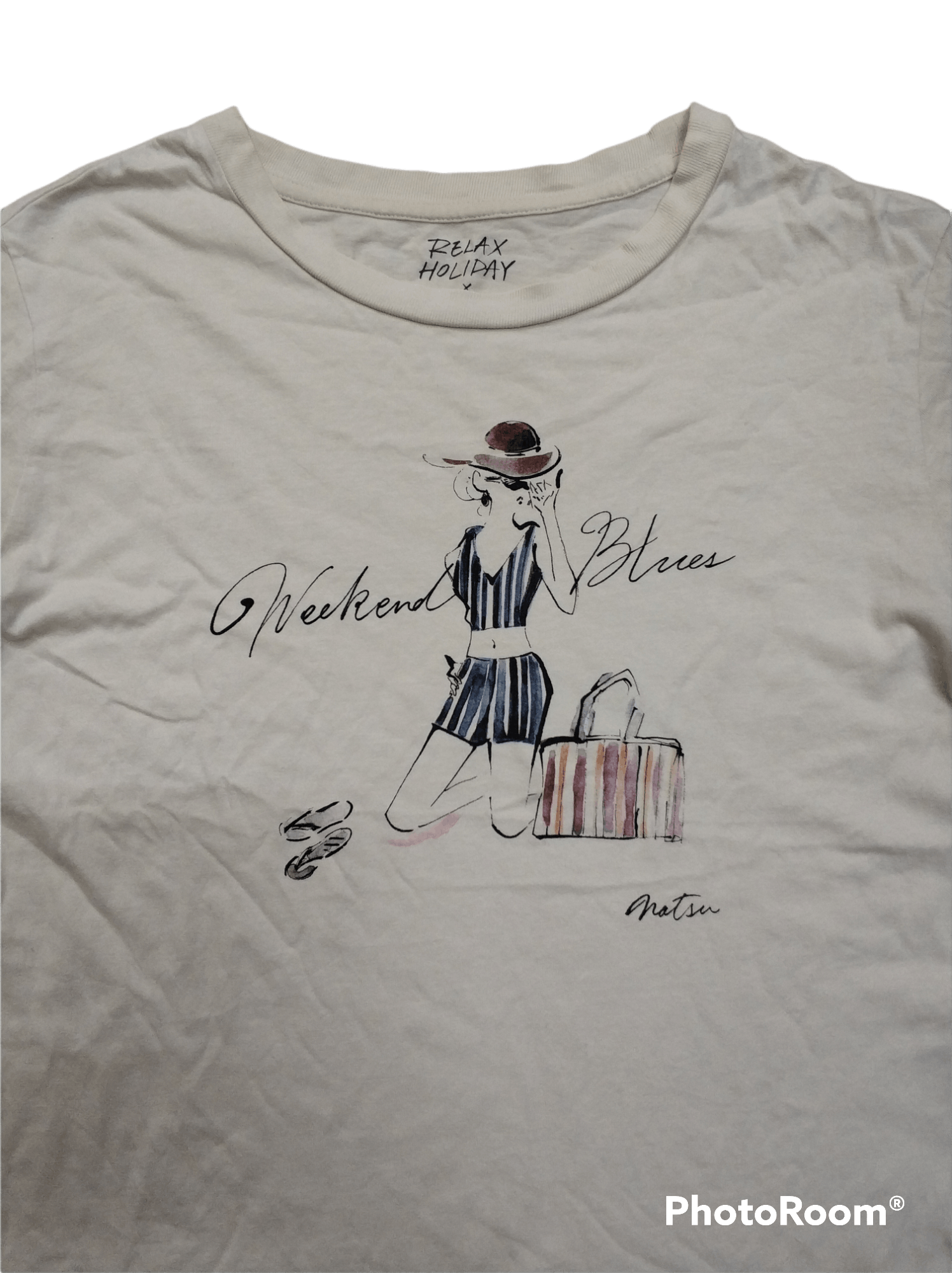Japanese Brand 🔥Gu Matsu Yamaguchi Relax Holiday Tees Size US M / EU 48-50 / 2 - 5 Thumbnail