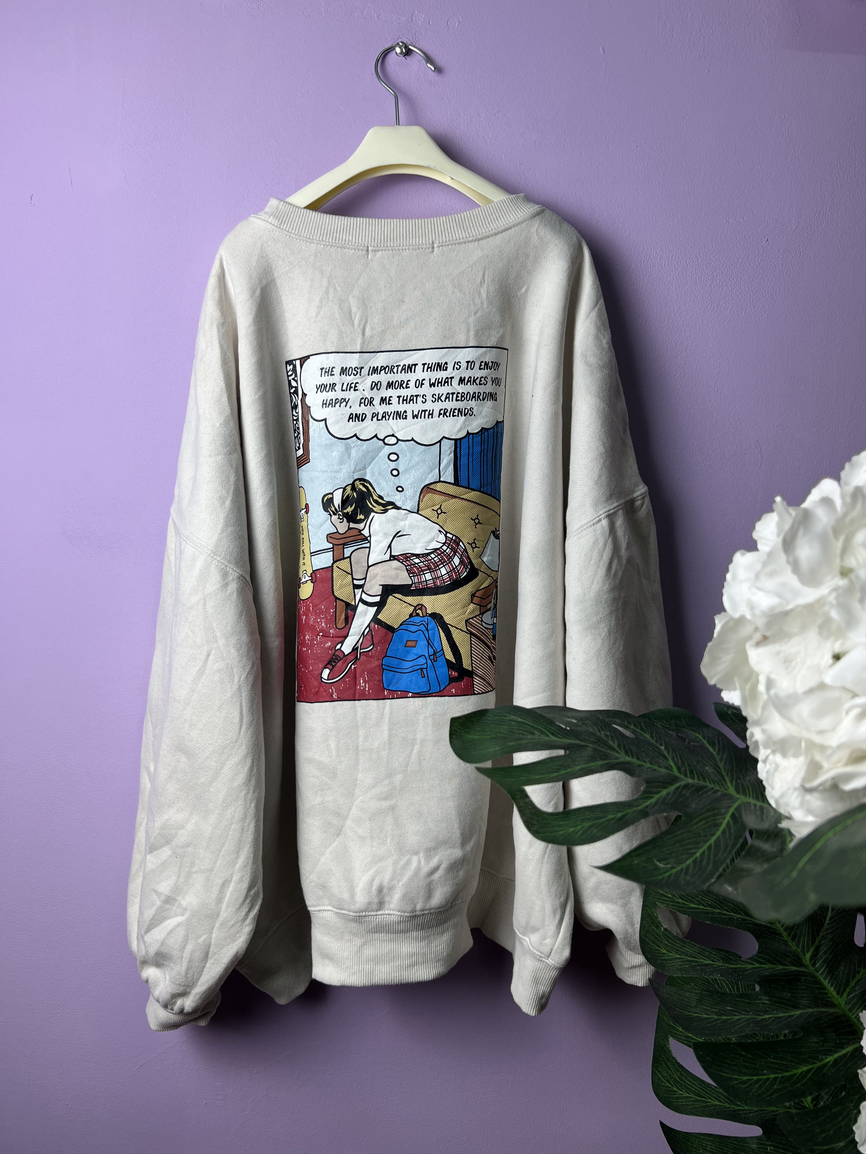 🔥Rare Spray Premium Cartoon Crewneck Sweatshirts