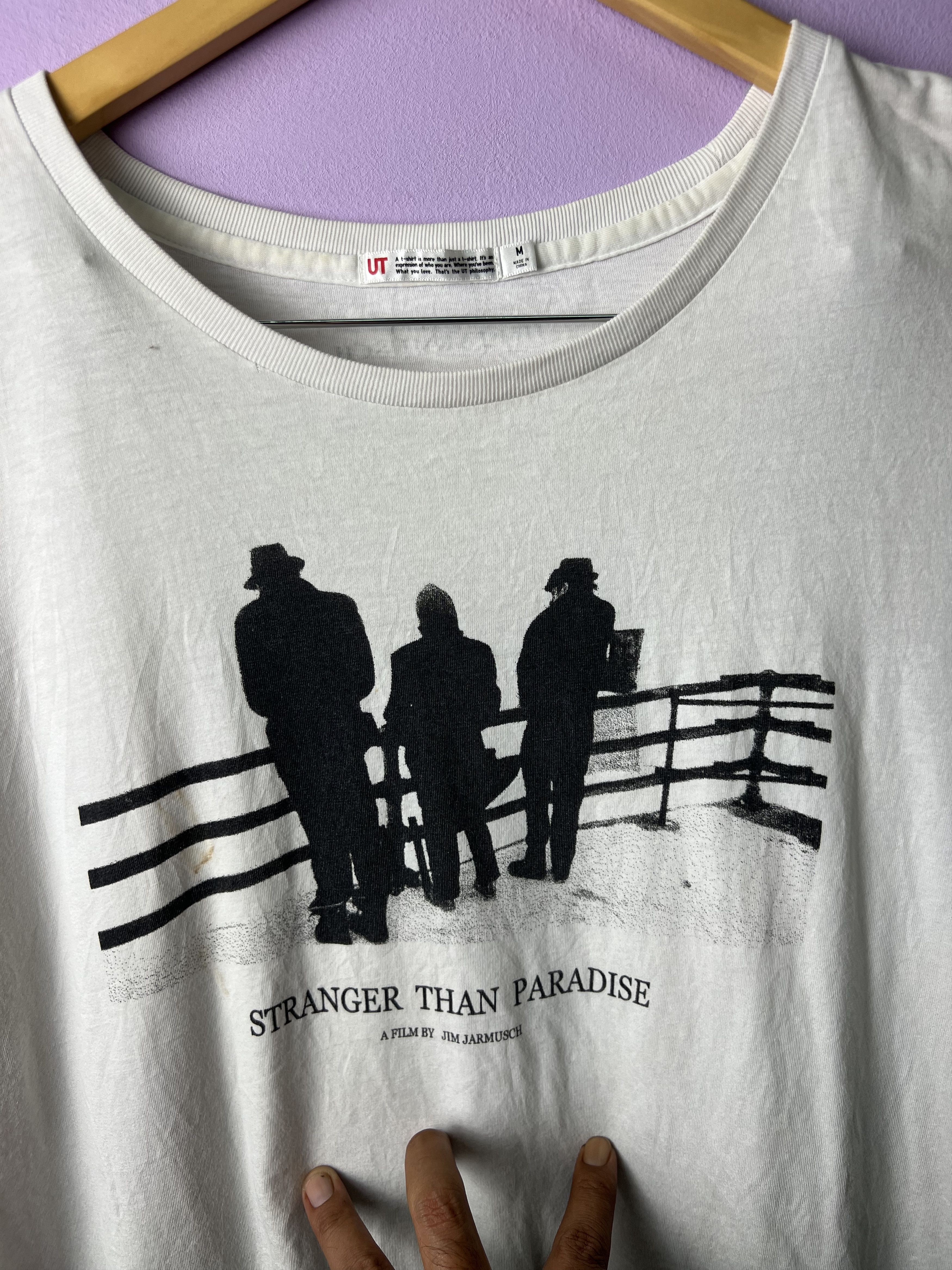 Japanese Brand 🔥Uniqlo Stranger Than Paradise Movie Tees Size US M / EU 48-50 / 2 - 12 Thumbnail