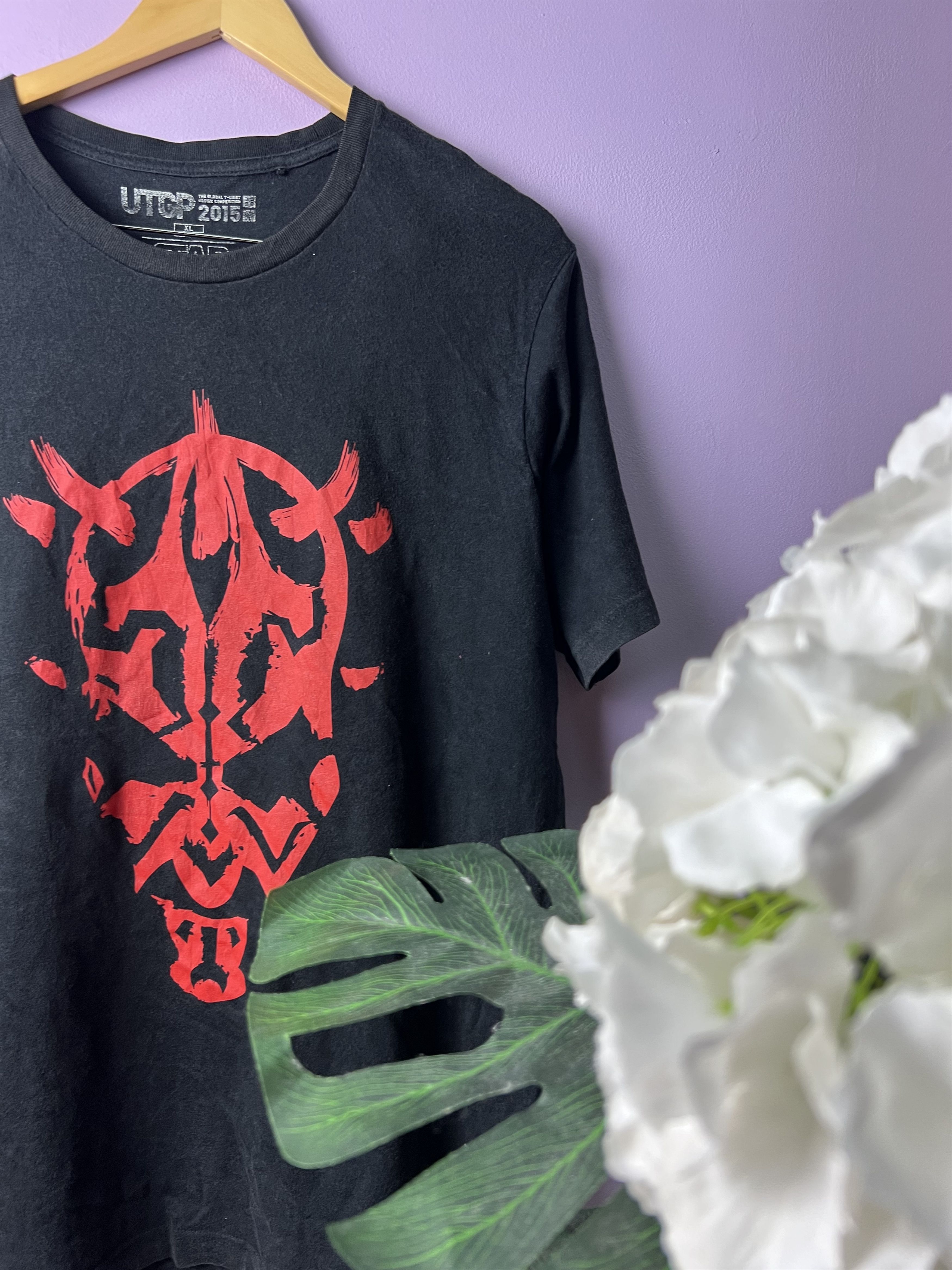 Star Wars 🔥2015 Uniqlo Star Wars The Phantom Menace Tees Size US M / EU 48-50 / 2 - 5 Thumbnail