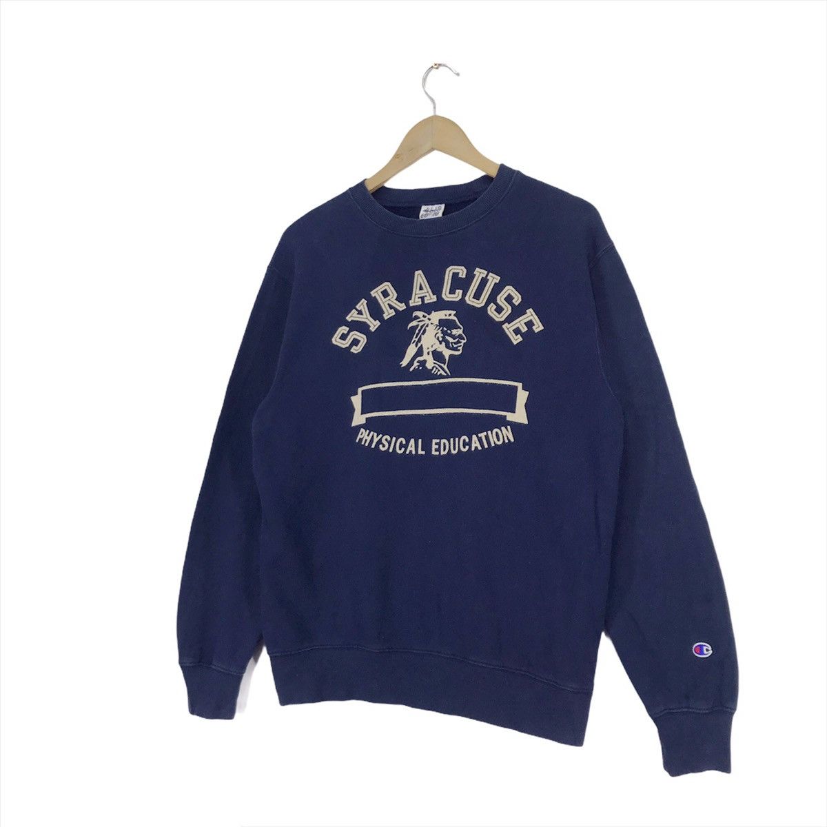 Champion Vintage Champion Syracuse Sweatshirt Crewneck Size US M / EU 48-50 / 2 - 2 Thumbnail