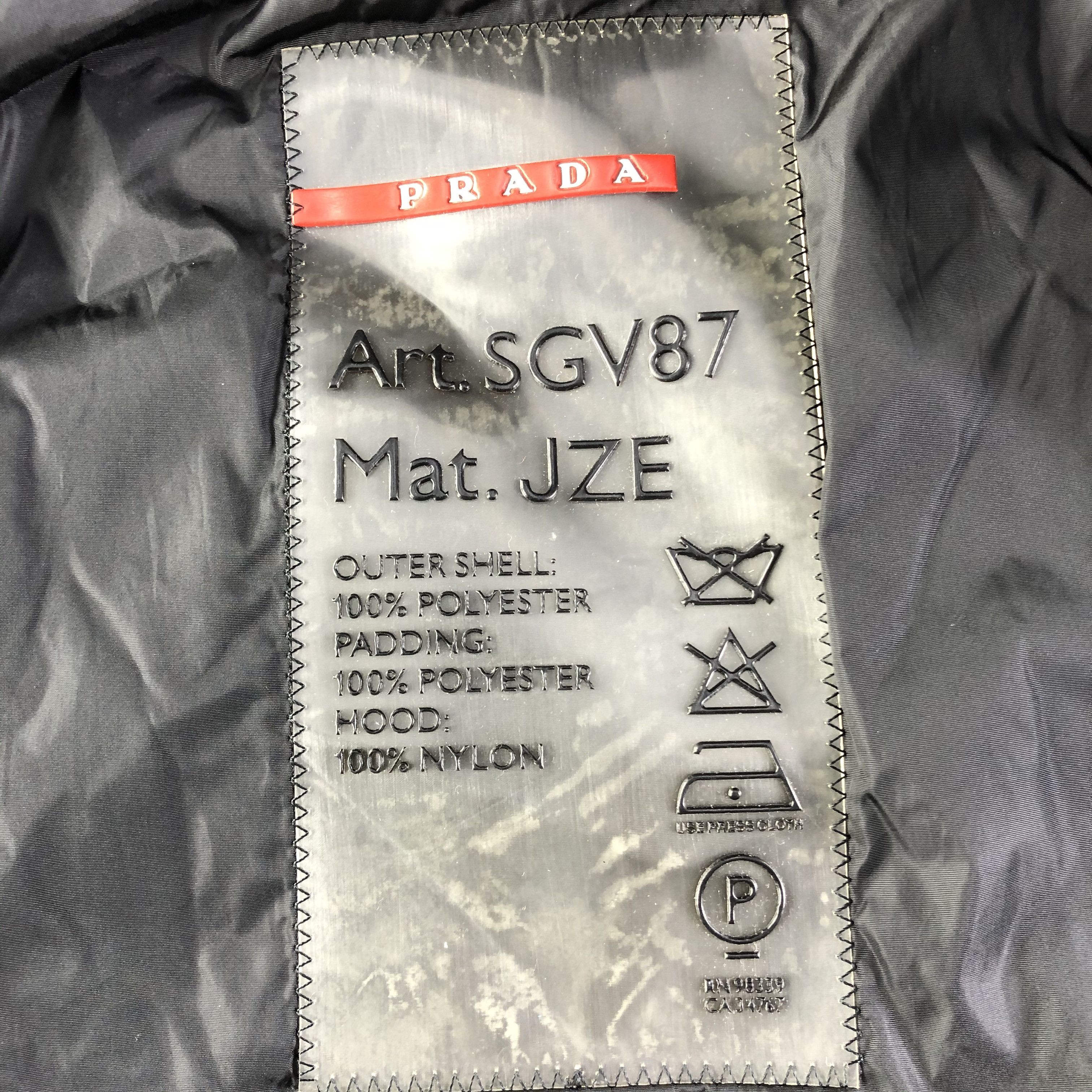 Goretex × Prada Prada Gore-Tex SGV87 Jacket-M464 Size US L / EU 52-54 / 3 - 11 Thumbnail