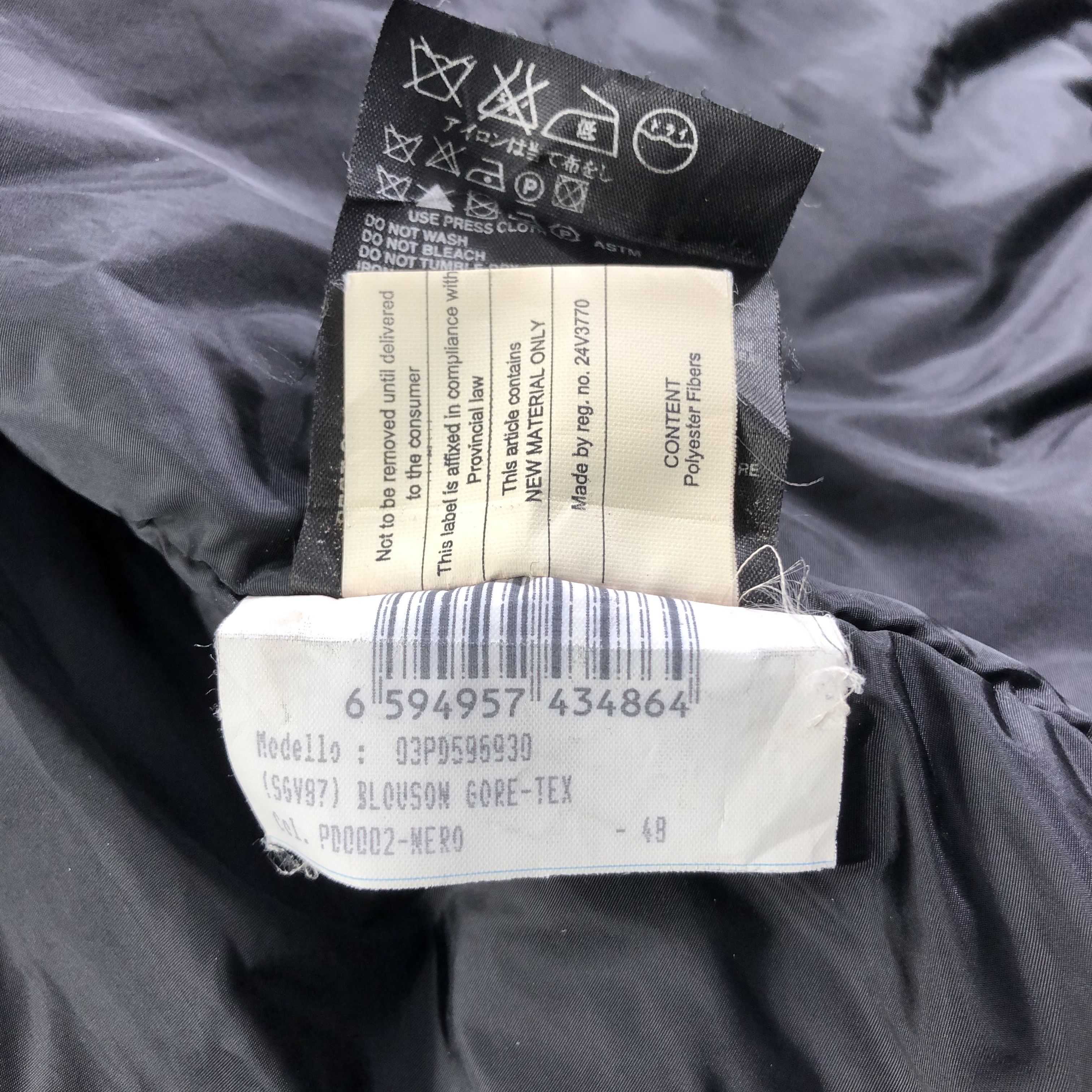 Goretex × Prada Prada Gore-Tex SGV87 Jacket-M464 Size US L / EU 52-54 / 3 - 9 Thumbnail