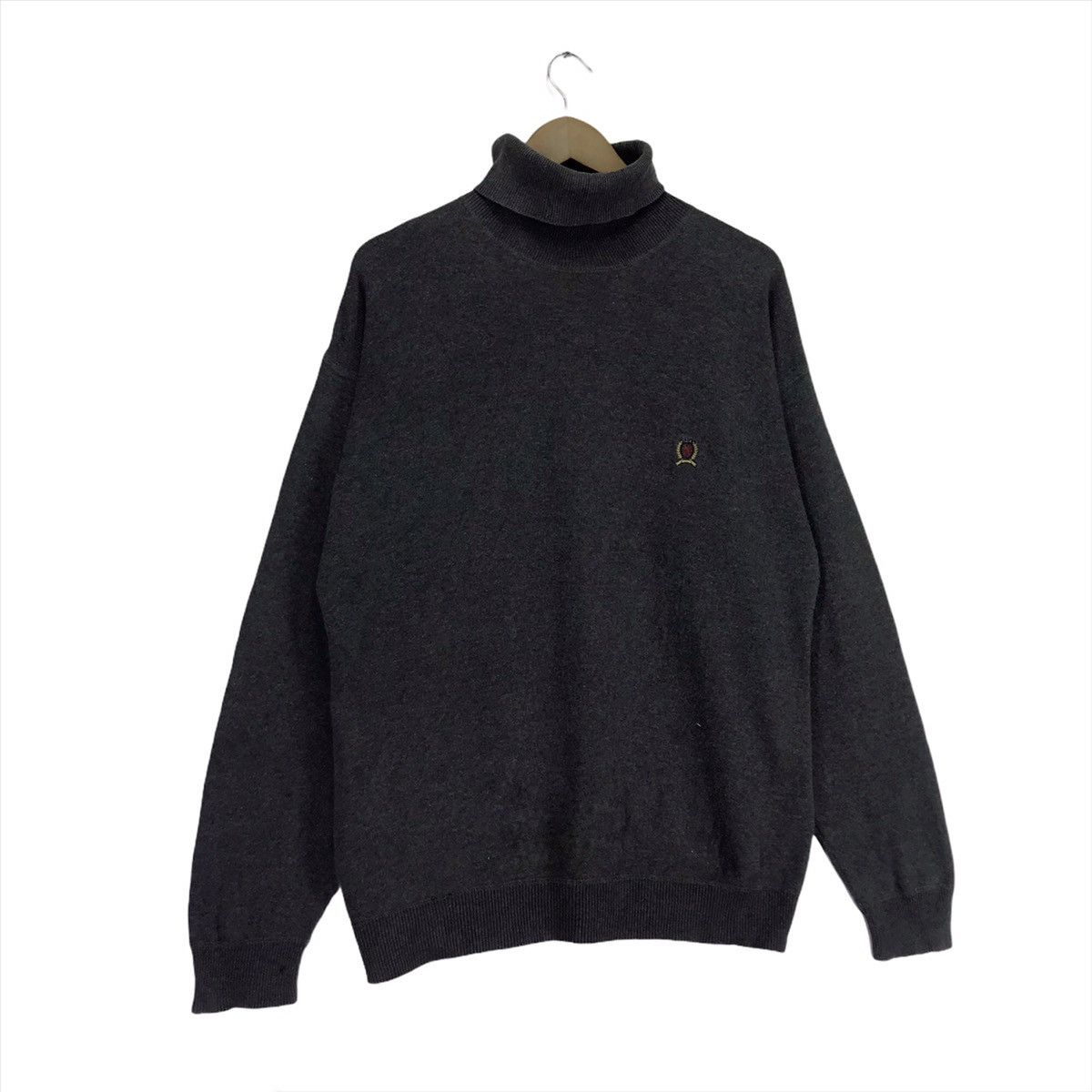 Tommy Hilfiger Vintage Tommy Hilfiger Turtleneck Sweatshirt Size US M / EU 48-50 / 2 - 3 Thumbnail