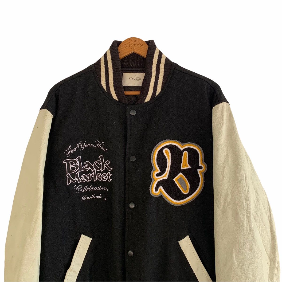 Devilock Japan Black Market Devilock Varsity Jacket Size US L / EU 52-54 / 3 - 12 Thumbnail