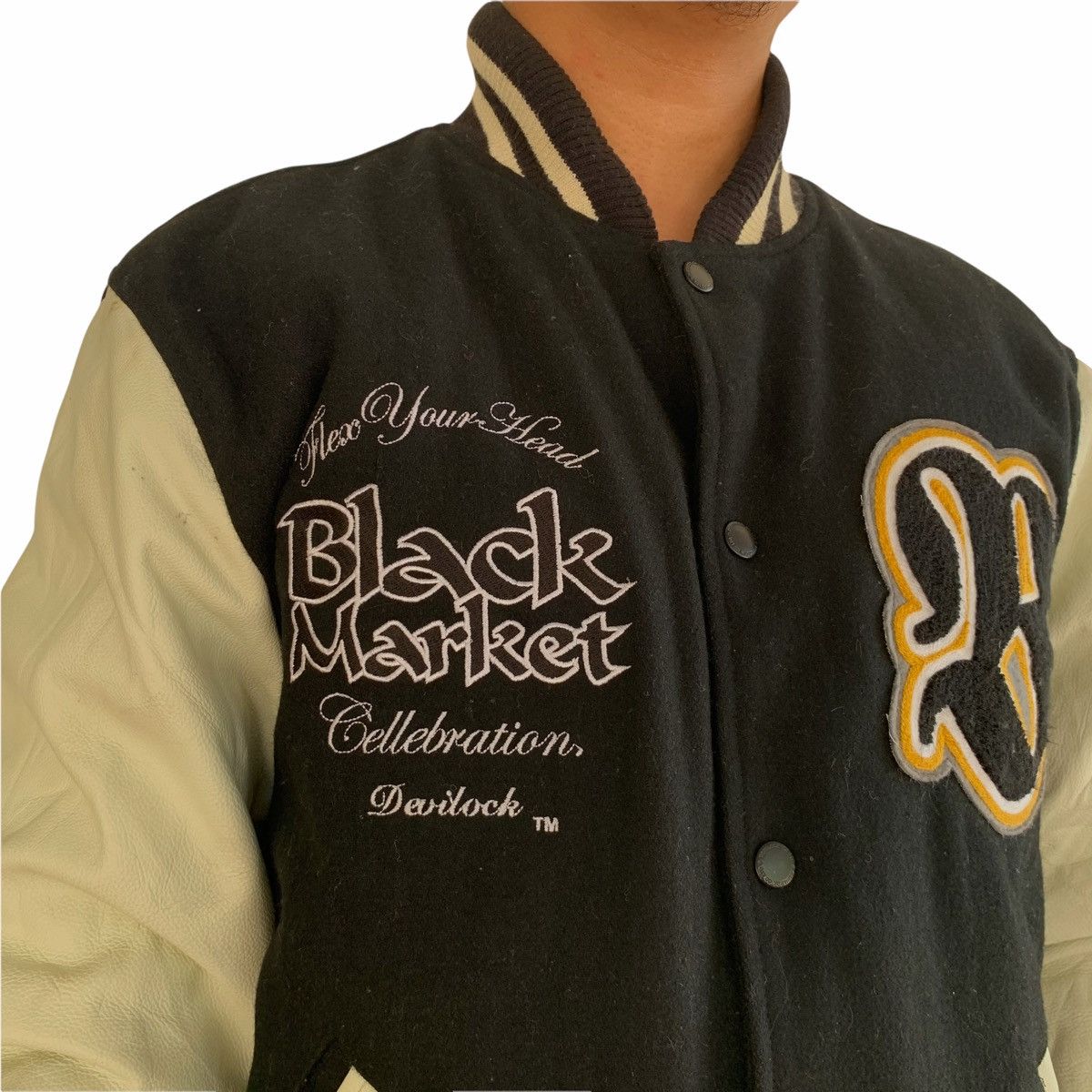 Devilock Japan Black Market Devilock Varsity Jacket Size US L / EU 52-54 / 3 - 6 Thumbnail